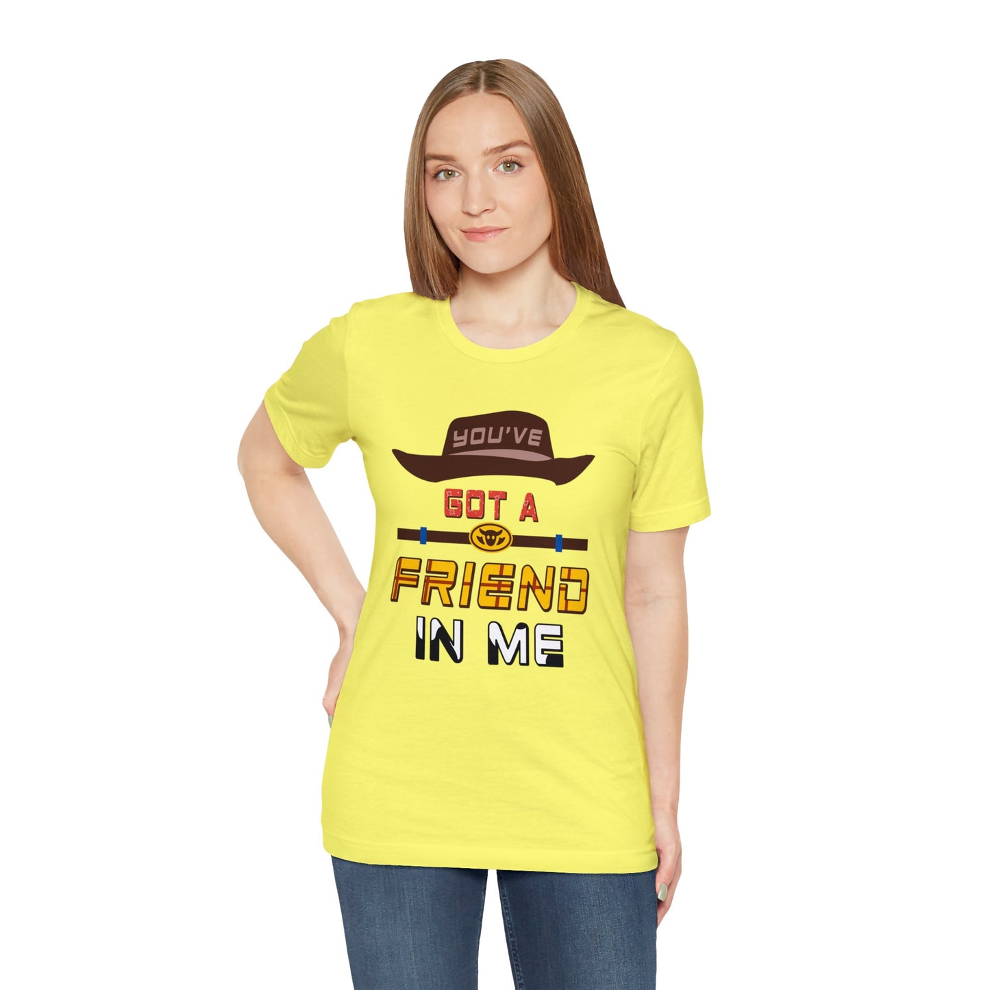 Sheriff Woody Tee, You've Got a Friend in Me Shirt, Toy Story Land T-Shirt, Pixar Outfits, Theme Park Apparel