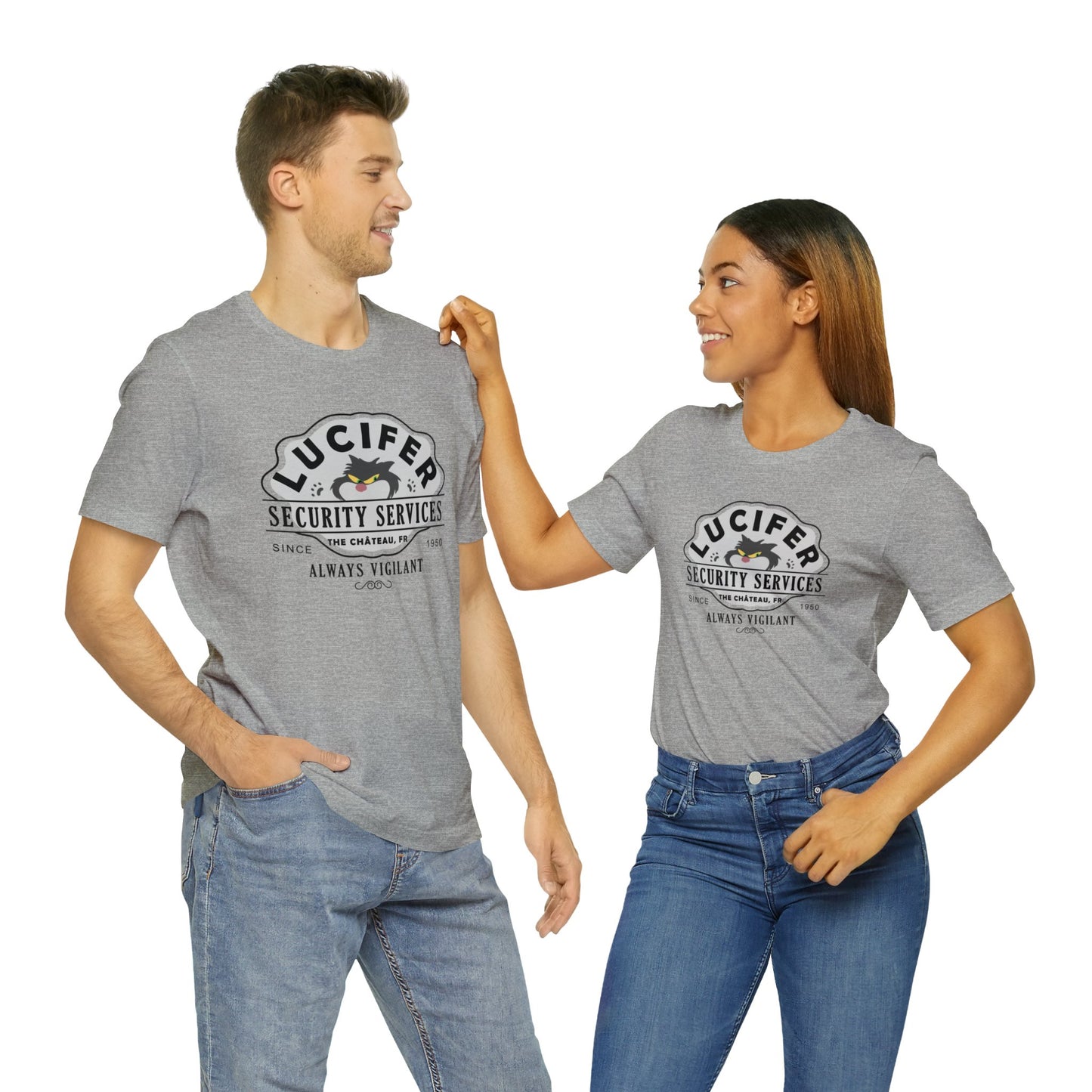 Lucifer Security Services Shirt, Cinderella Costume, Lucifer Cosplay, Theme Park Day Outfits