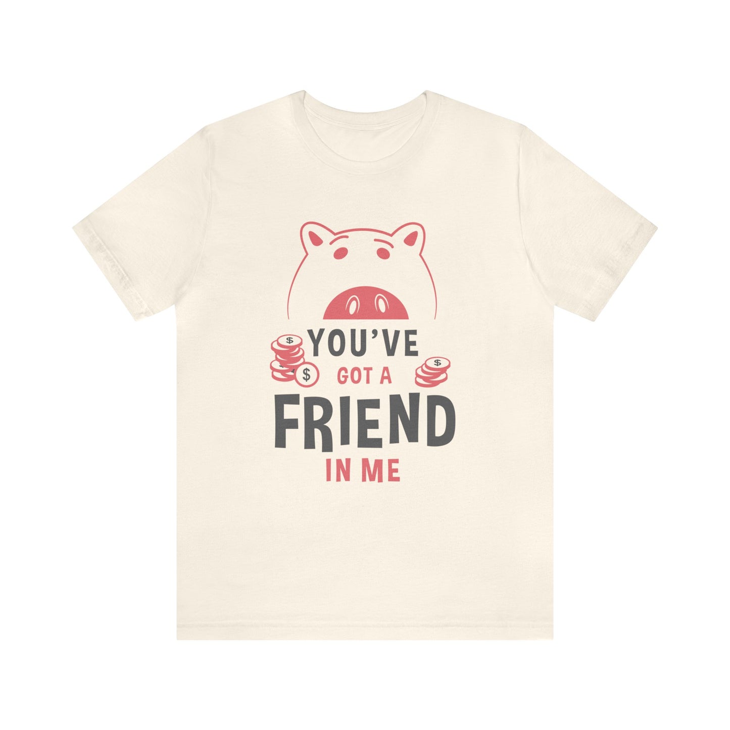 Hamm Tee, You've Got a Friend in Me Shirt, Toy Story Land T-Shirt, Pixar Outfits, Theme Park Apparel