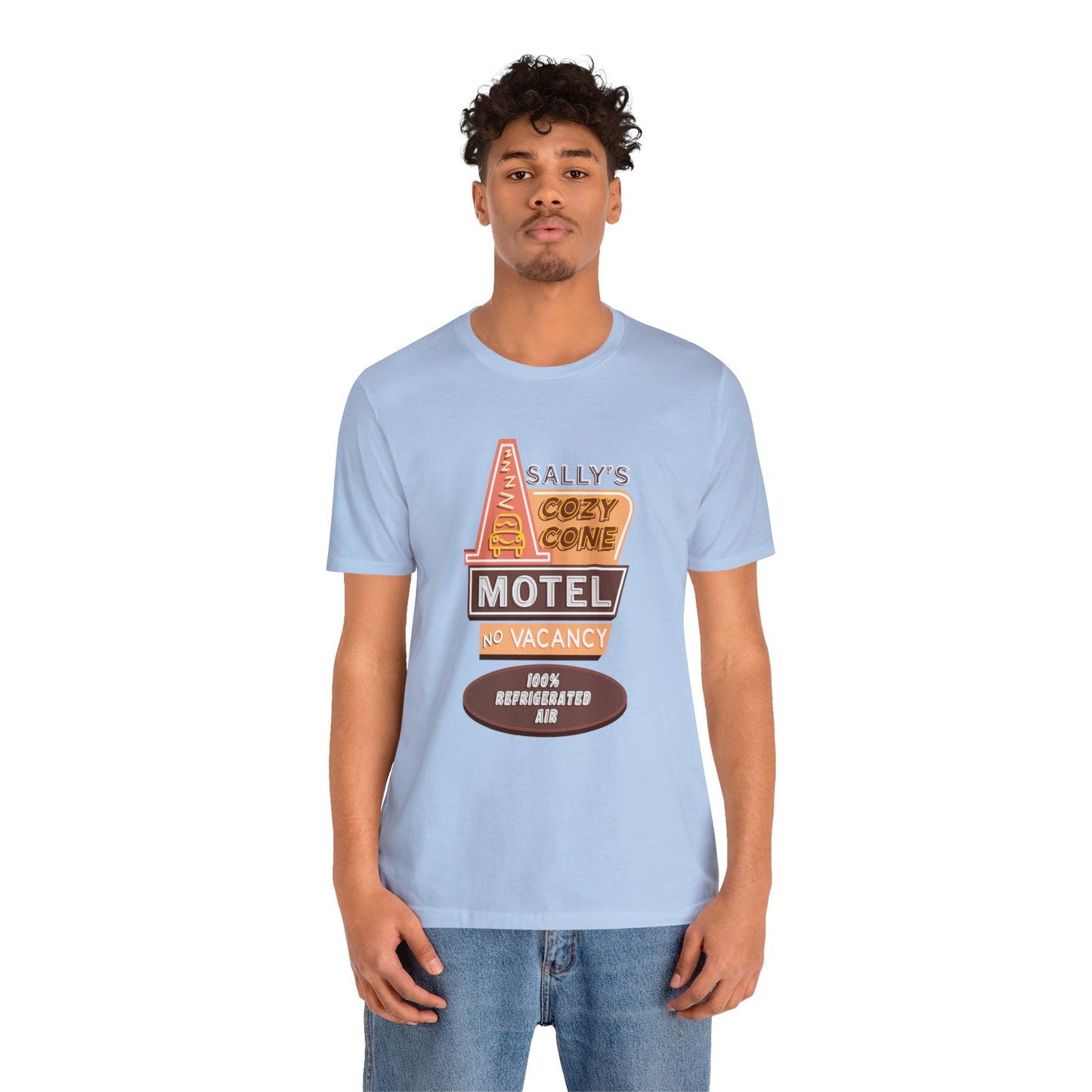 Sally Logo Shirt, Cozy Cone Motel No Vacancy 100% Refrigerated Air, Pixar Cars Costume