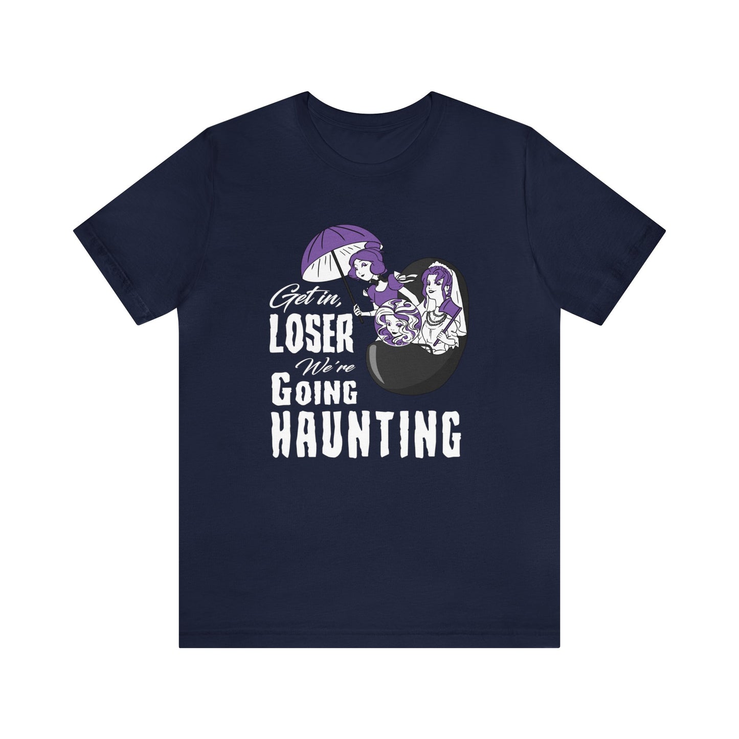 Get in loser We're Going Haunting Shirt, Haunted Mansion T-Shirt, Madame Leota Tee, Mean Girls Theme Park Day Outfits