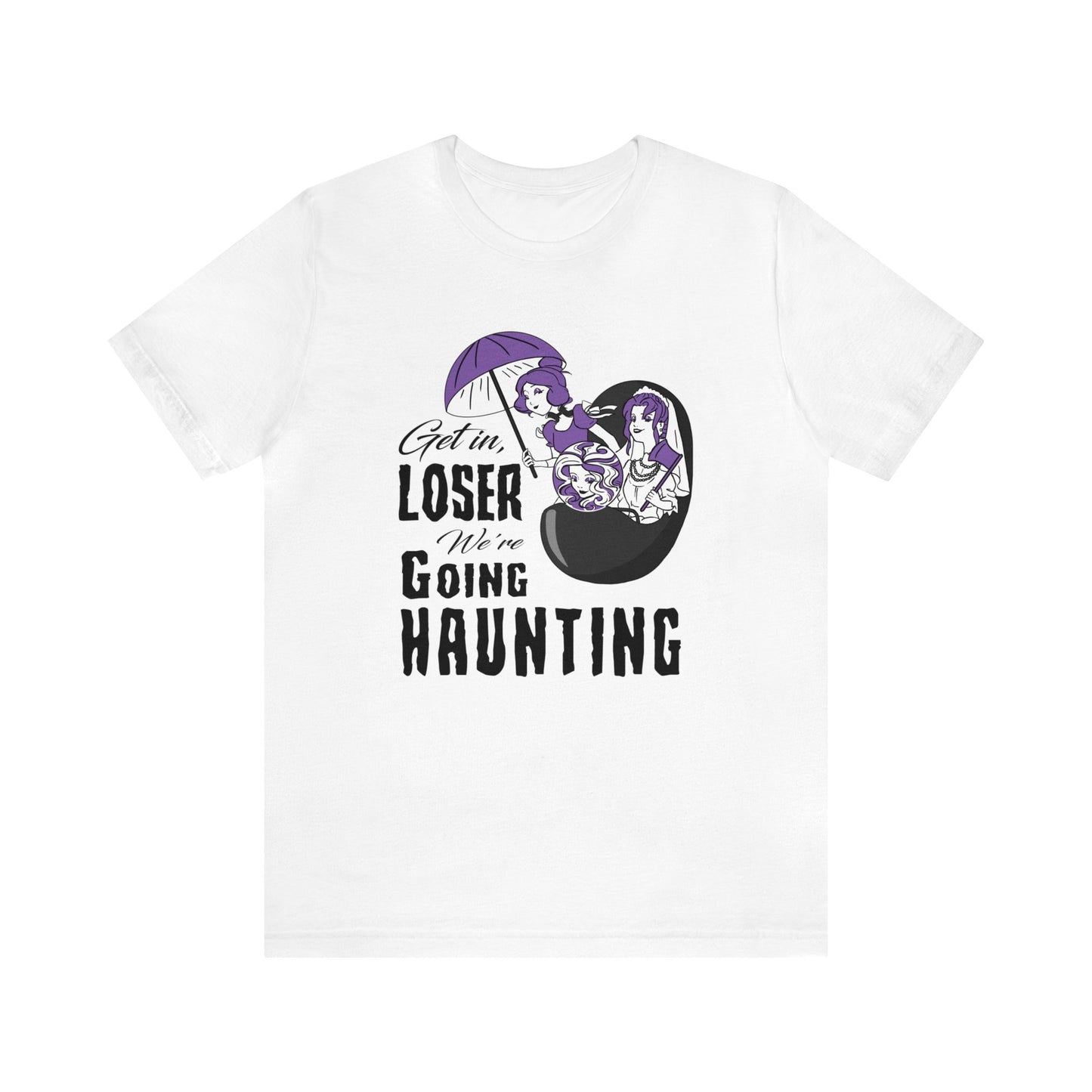 Get in loser We're Going Haunting Shirt, Haunted Mansion T-Shirt, Madame Leota Tee, Mean Girls Theme Park Day Outfits