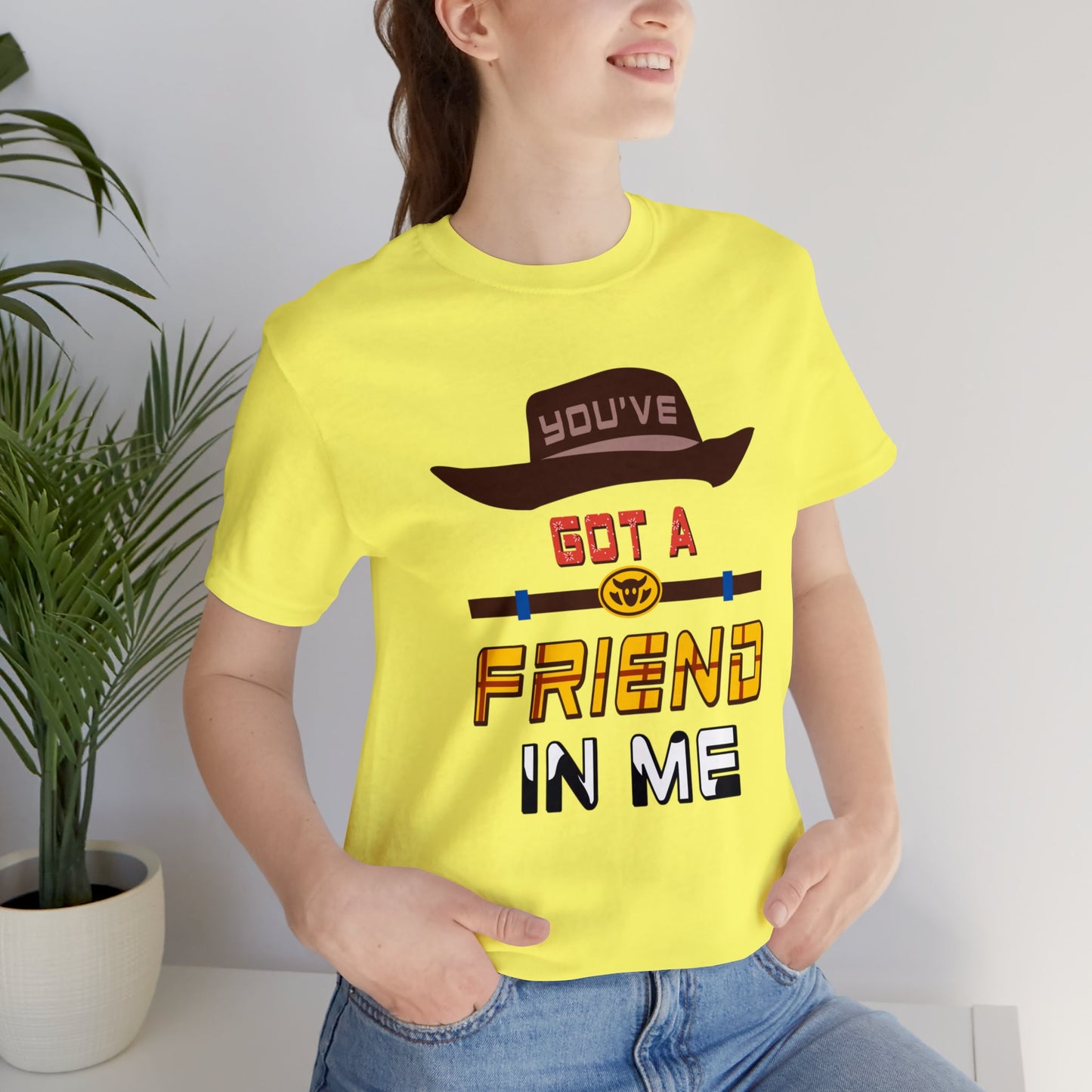 Sheriff Woody Tee, You've Got a Friend in Me Shirt, Toy Story Land T-Shirt, Pixar Outfits, Theme Park Apparel