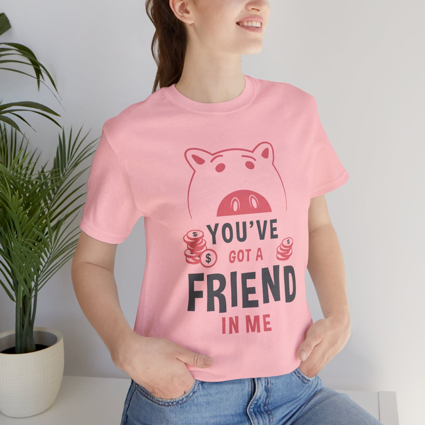 Hamm Tee, You've Got a Friend in Me Shirt, Toy Story Land T-Shirt, Pixar Outfits, Theme Park Apparel