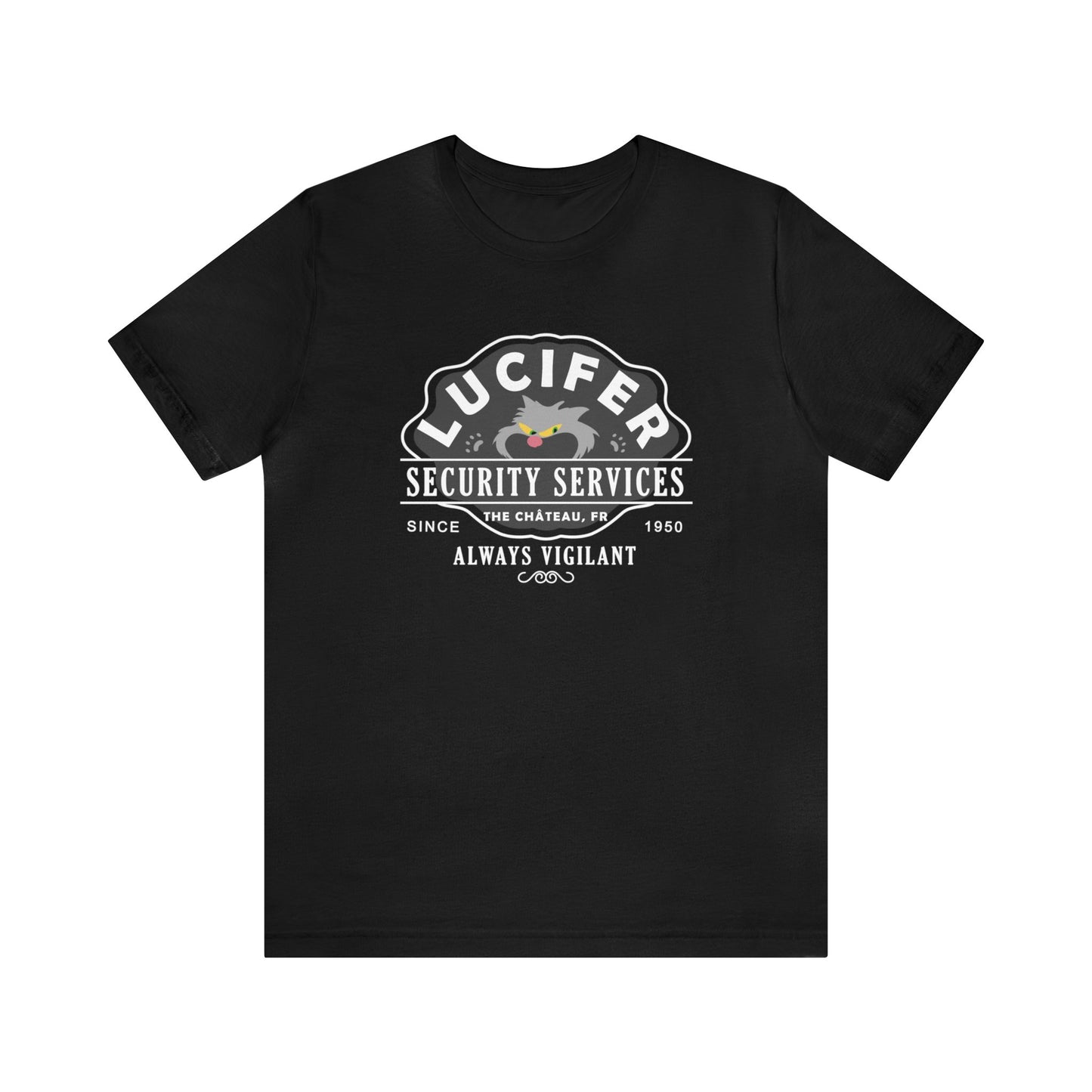 Lucifer Security Services Shirt, Cinderella Costume, Lucifer Cosplay, Theme Park Day Outfits