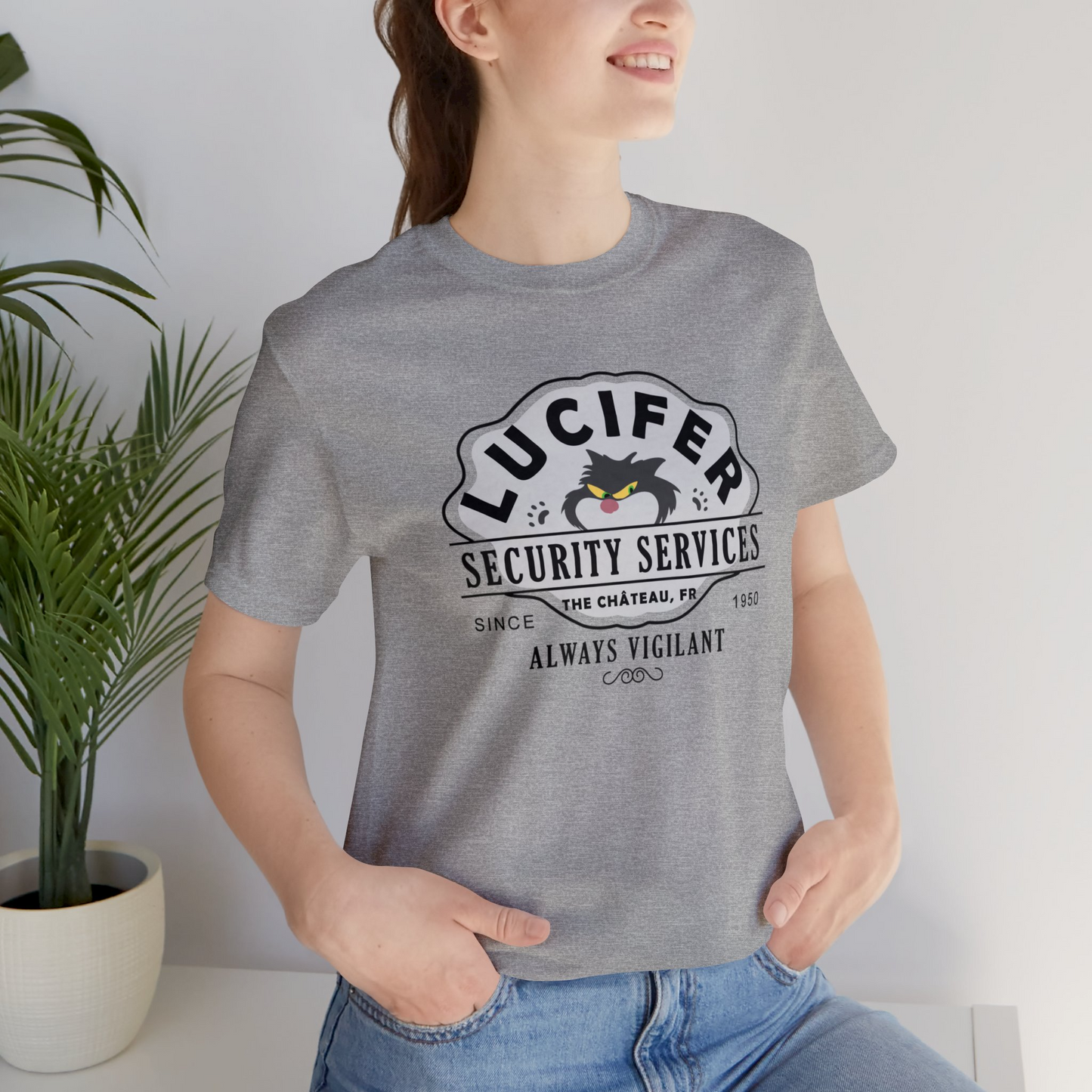 Lucifer Security Services Shirt, Cinderella Costume, Lucifer Cosplay, Theme Park Day Outfits