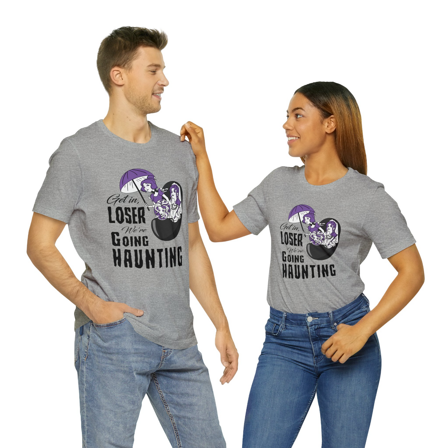 Get in loser We're Going Haunting Shirt, Haunted Mansion T-Shirt, Madame Leota Tee, Mean Girls Theme Park Day Outfits