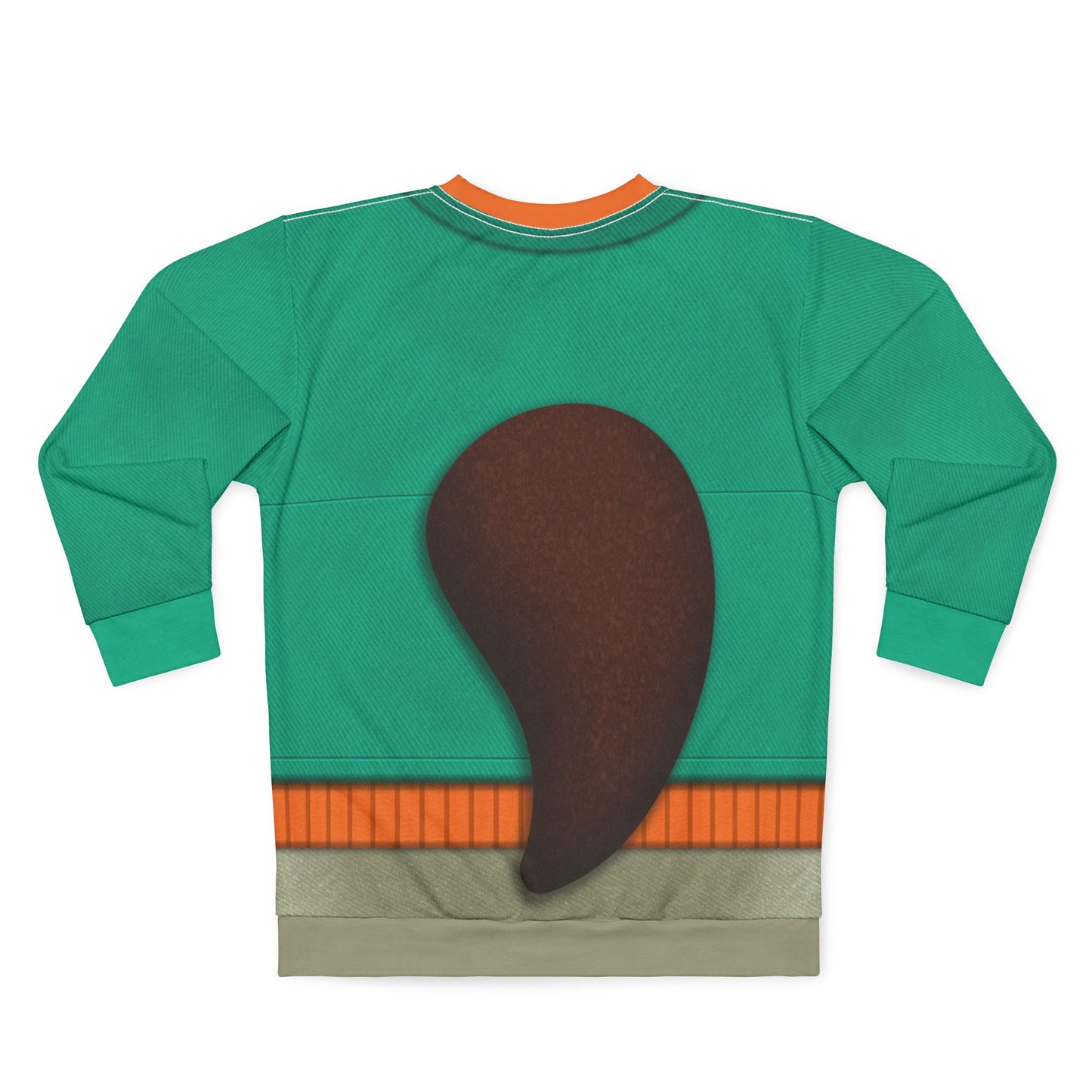 Nook Yellow Long Sleeve Shirt, Video Game Player Costume