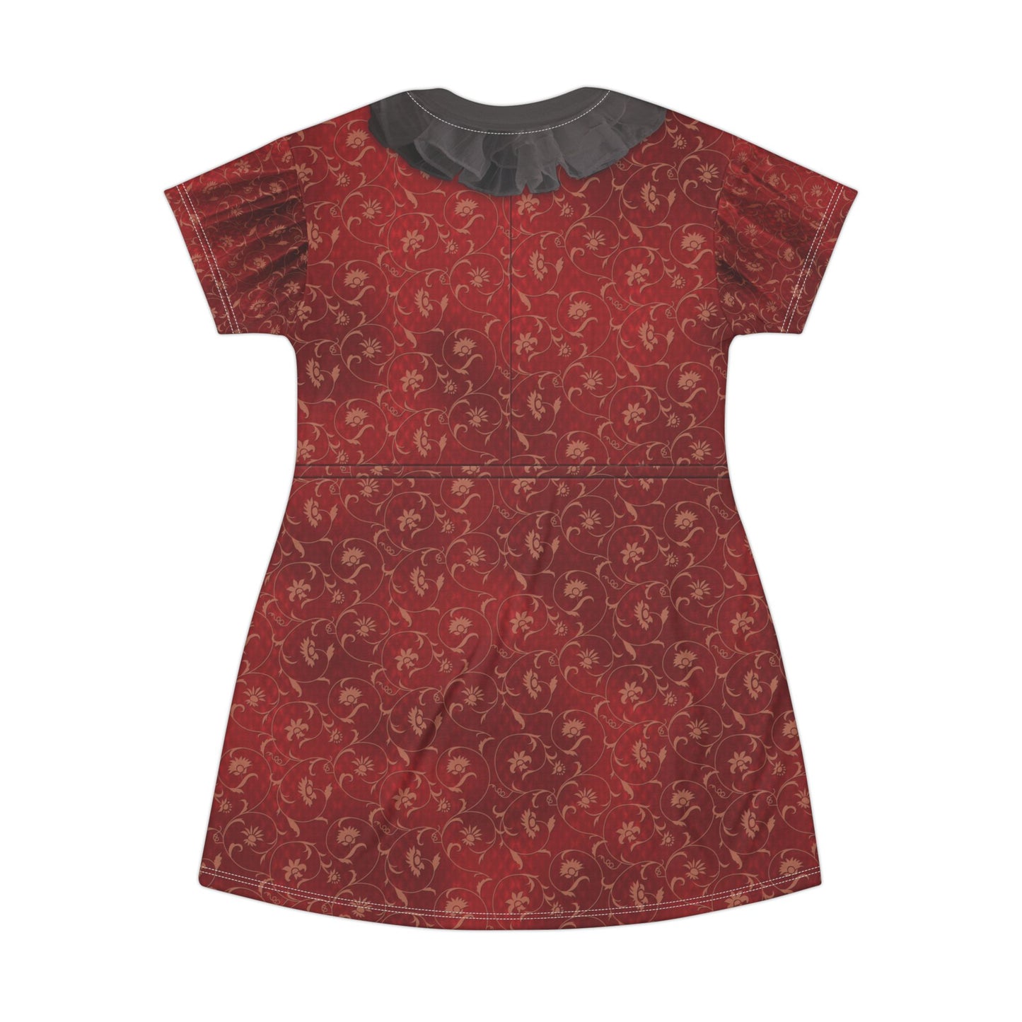 Lady Tremaine Red Short Sleeve Dress, Descendants 4 The Rise Of Red Costume