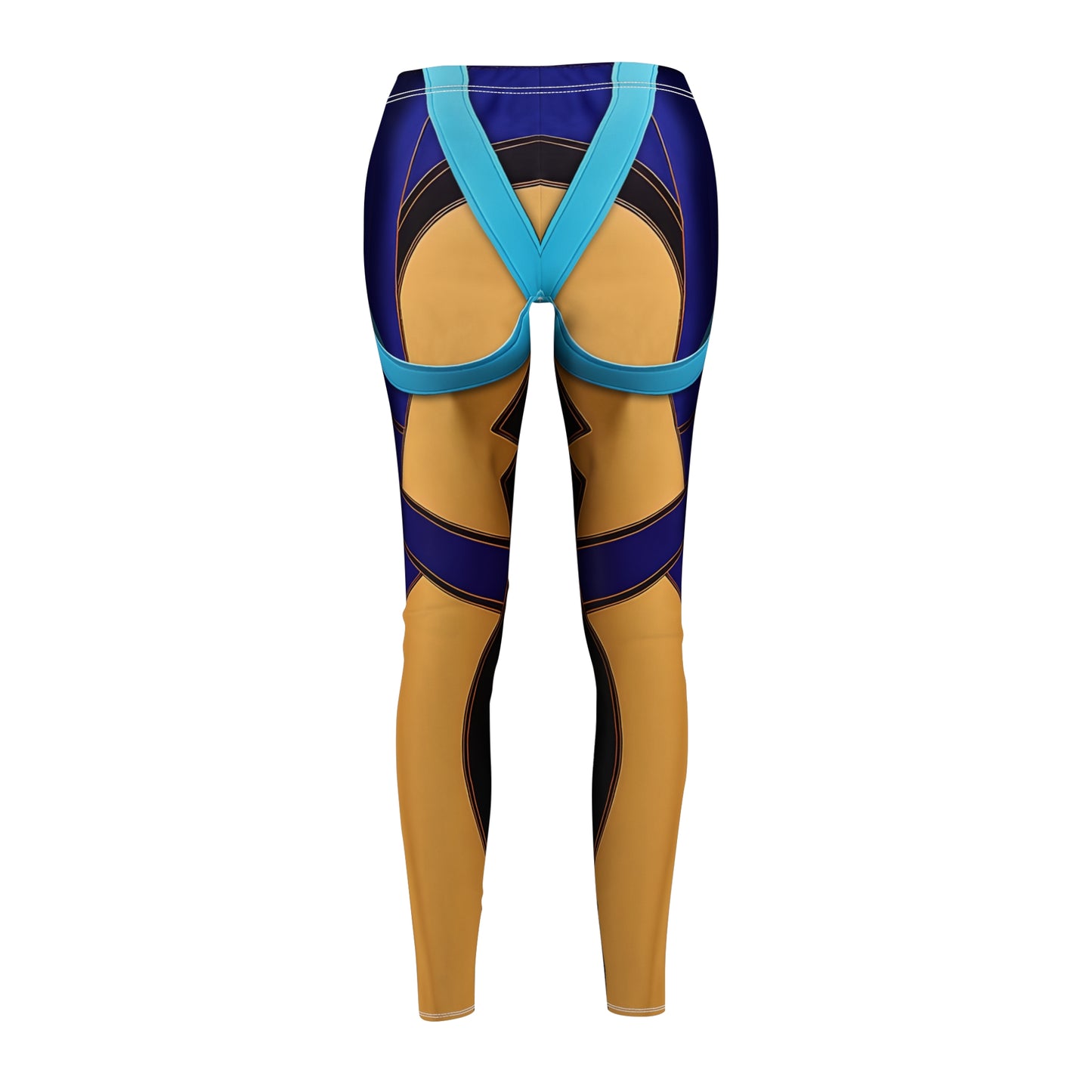 Kpop Blue Style Leggings, IdoI Girls Group Cosplay Costume