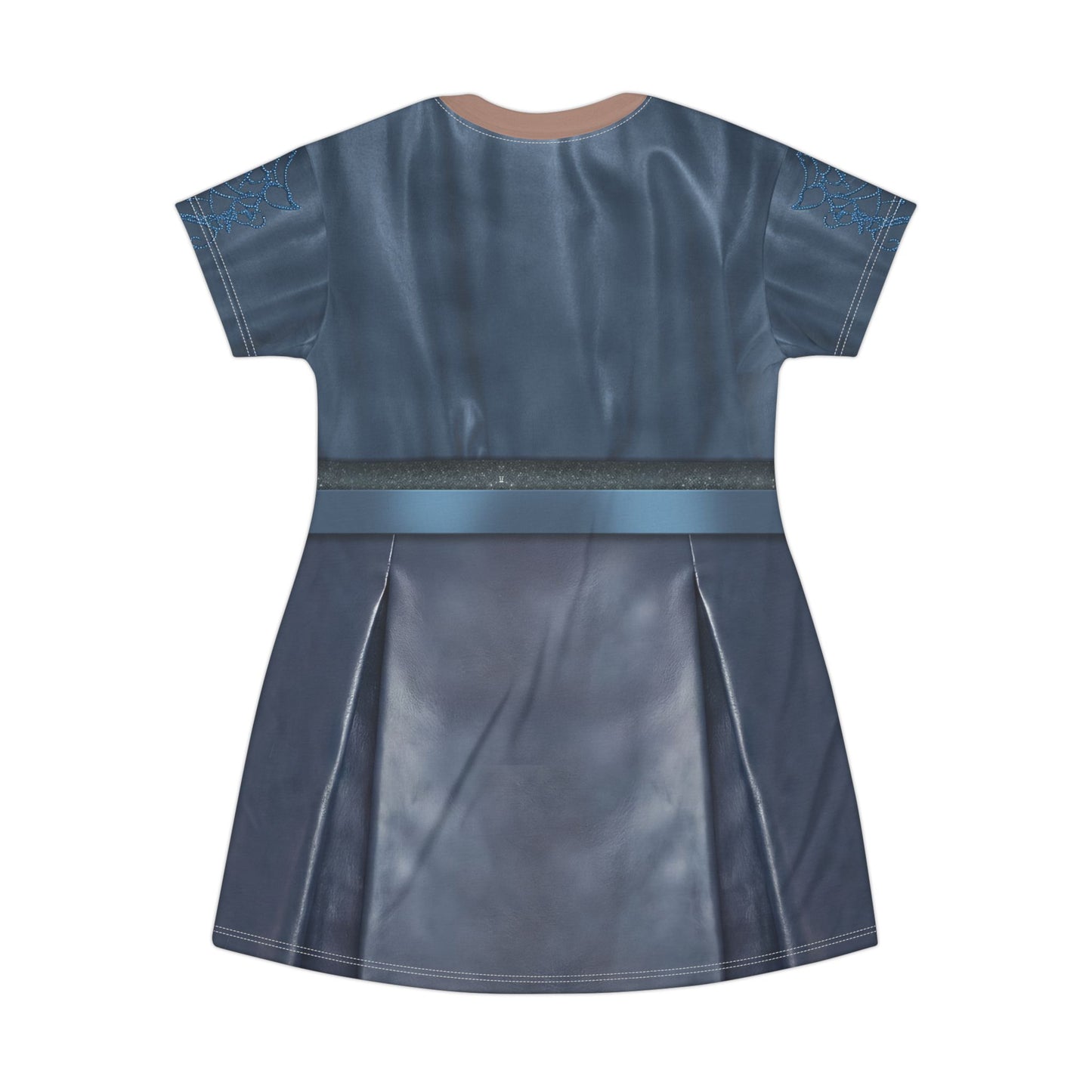 Chloe Charming Blue Jacket Short Sleeve Dress, Descendants 5 Wicked Wonderland Costume