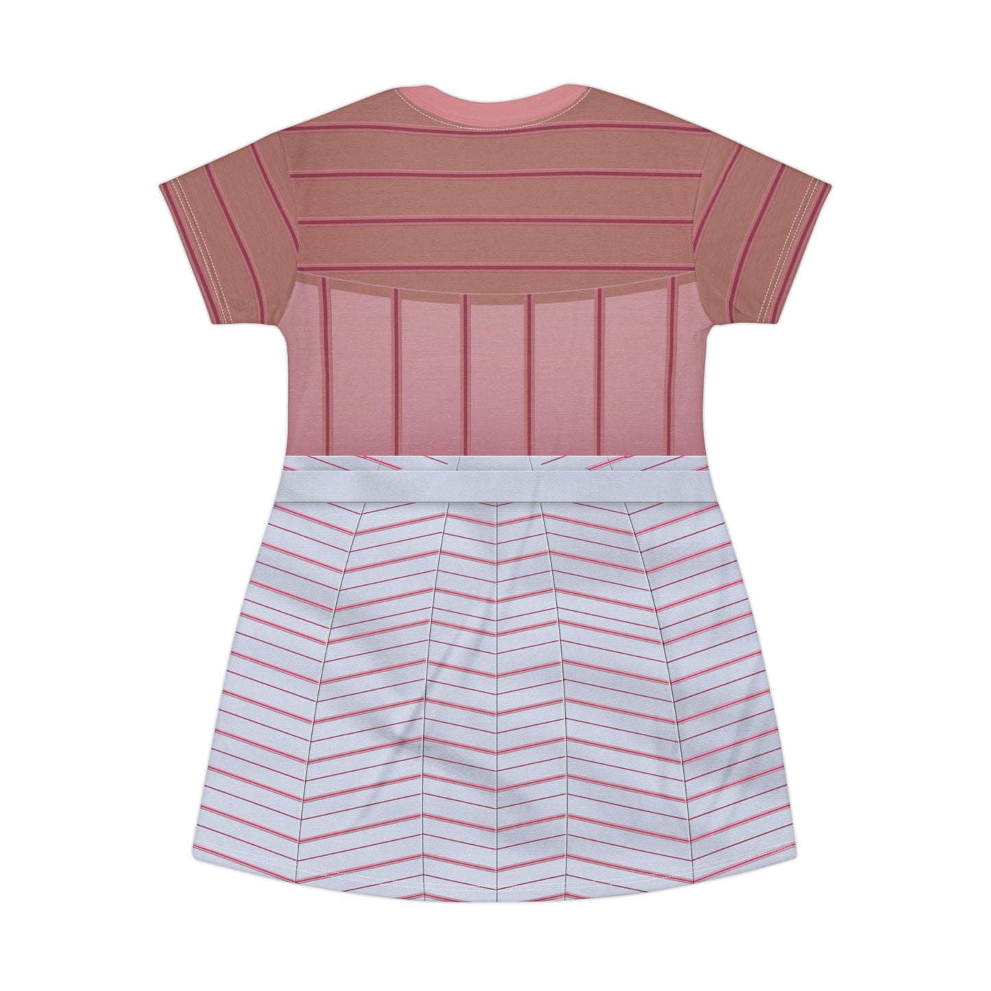 Glinda in Classroom Short Sleeve Dress, Wicked Character Inspired Costume