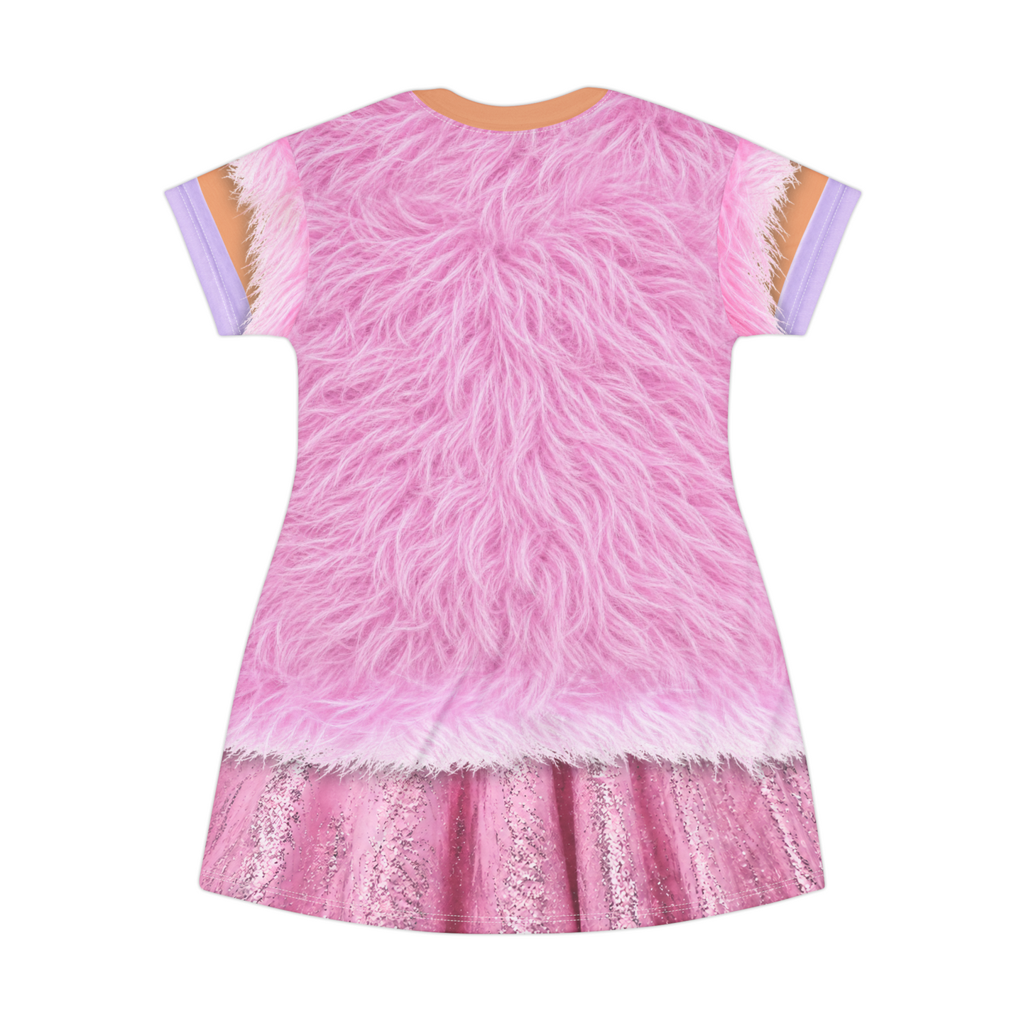 Miss Piggy Pink Short Sleeve Dress, Rock 'n' Roller Coaster Starring the Muppets Costume, Hollywood Studios Outfit, Disney Muppet Cosplay