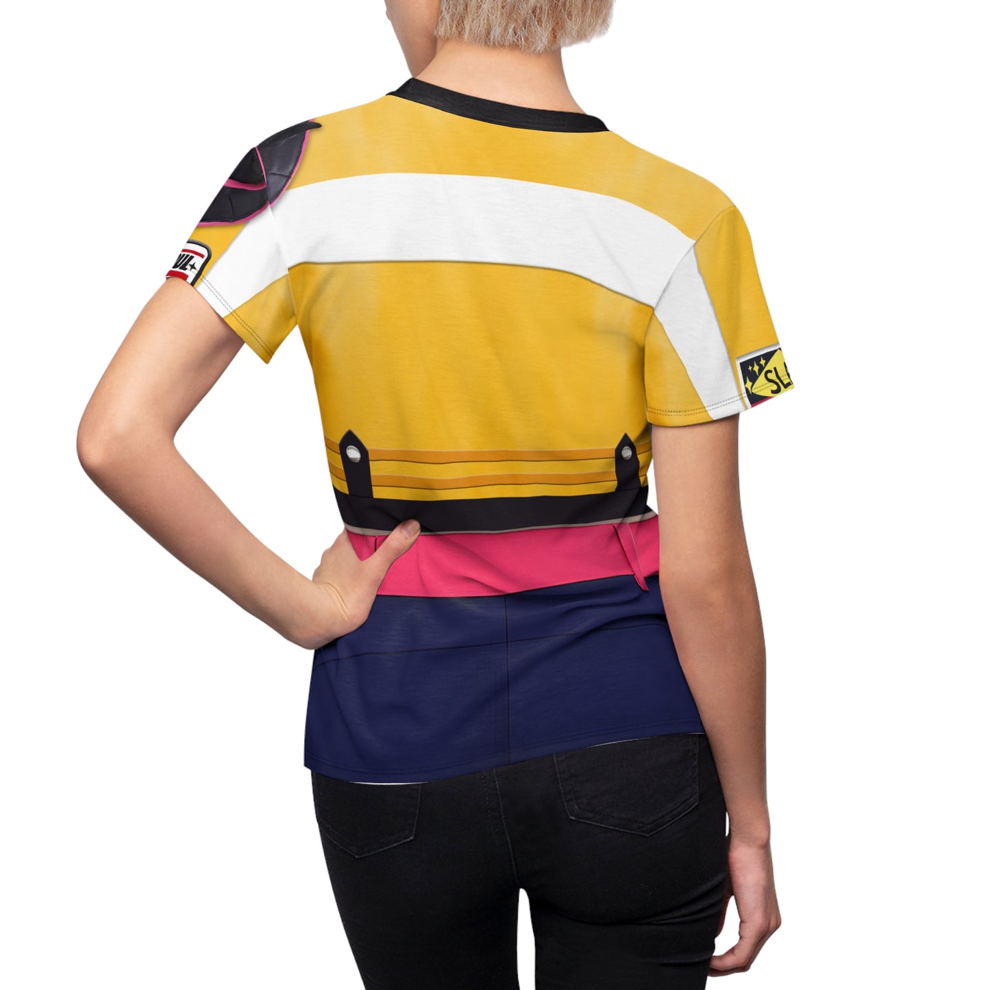Kpop Yellow Style Women's Shirt, IdoI Girl Group Inspired Cosplay Costume