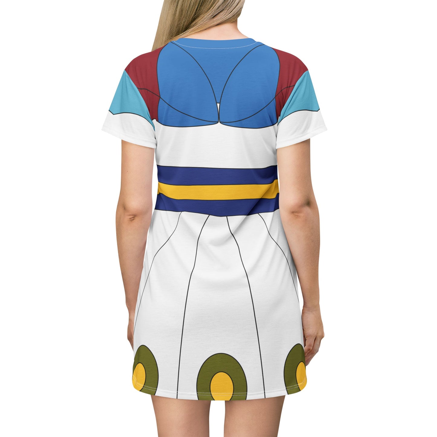 Beetle Ball Short Sleeve Dress, Animated Musical Fantasy Film Costume
