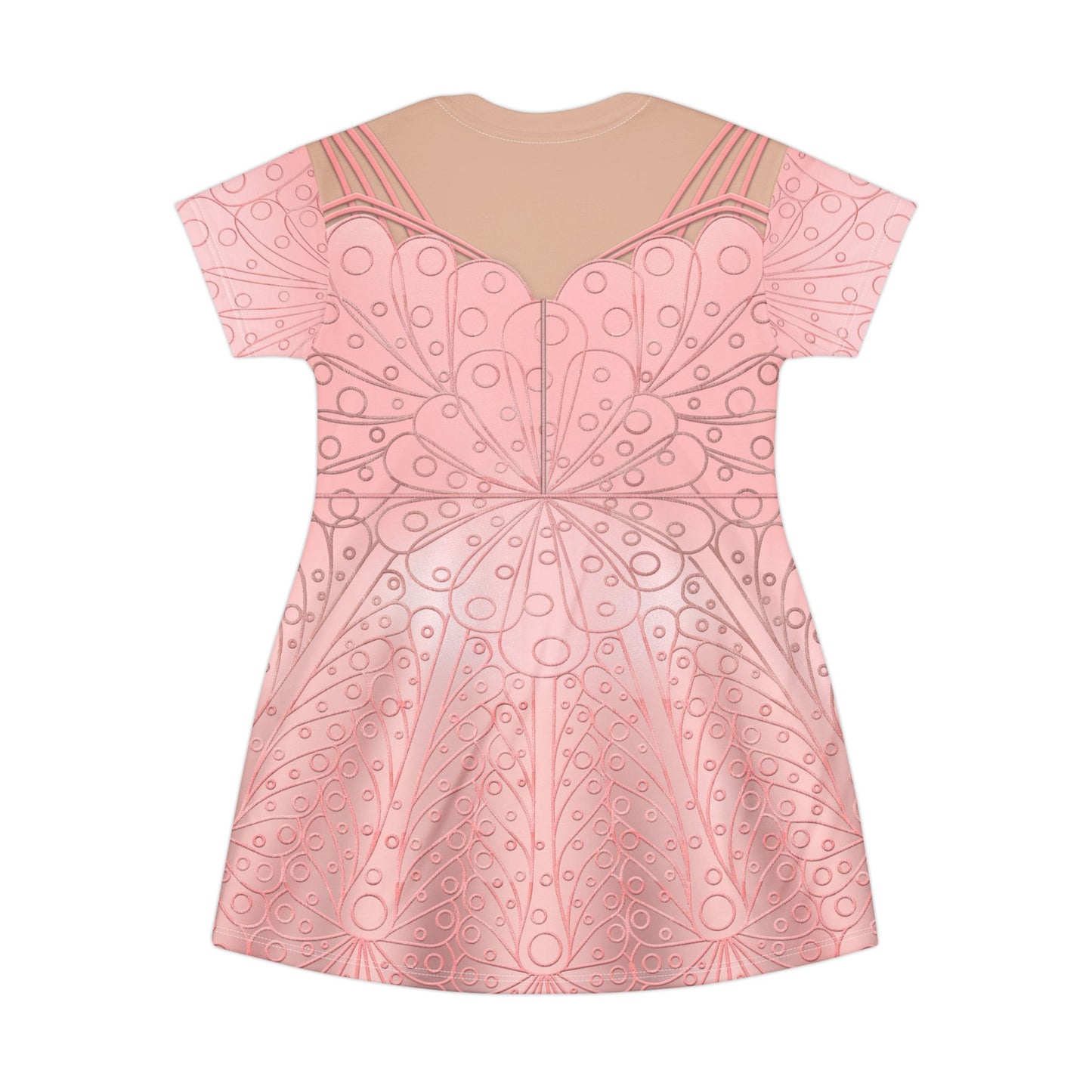 Glinda Dancing Through Life Short Sleeve Dress, Wicked Character Inspired Costume