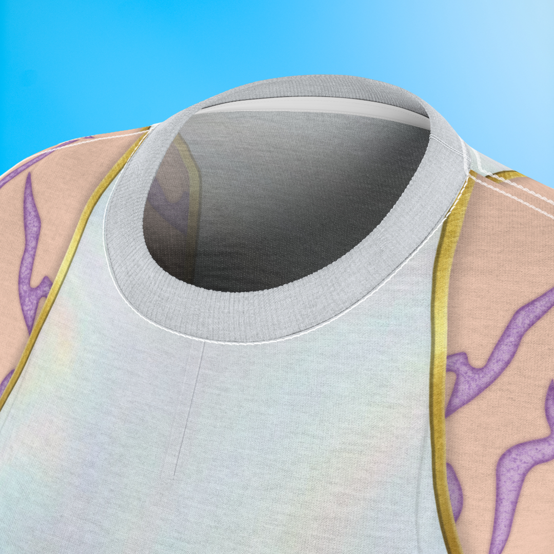 Kpop Golden White Women's Shirt, K-Pop IdoI Girl Group Inspired Cosplay Costume