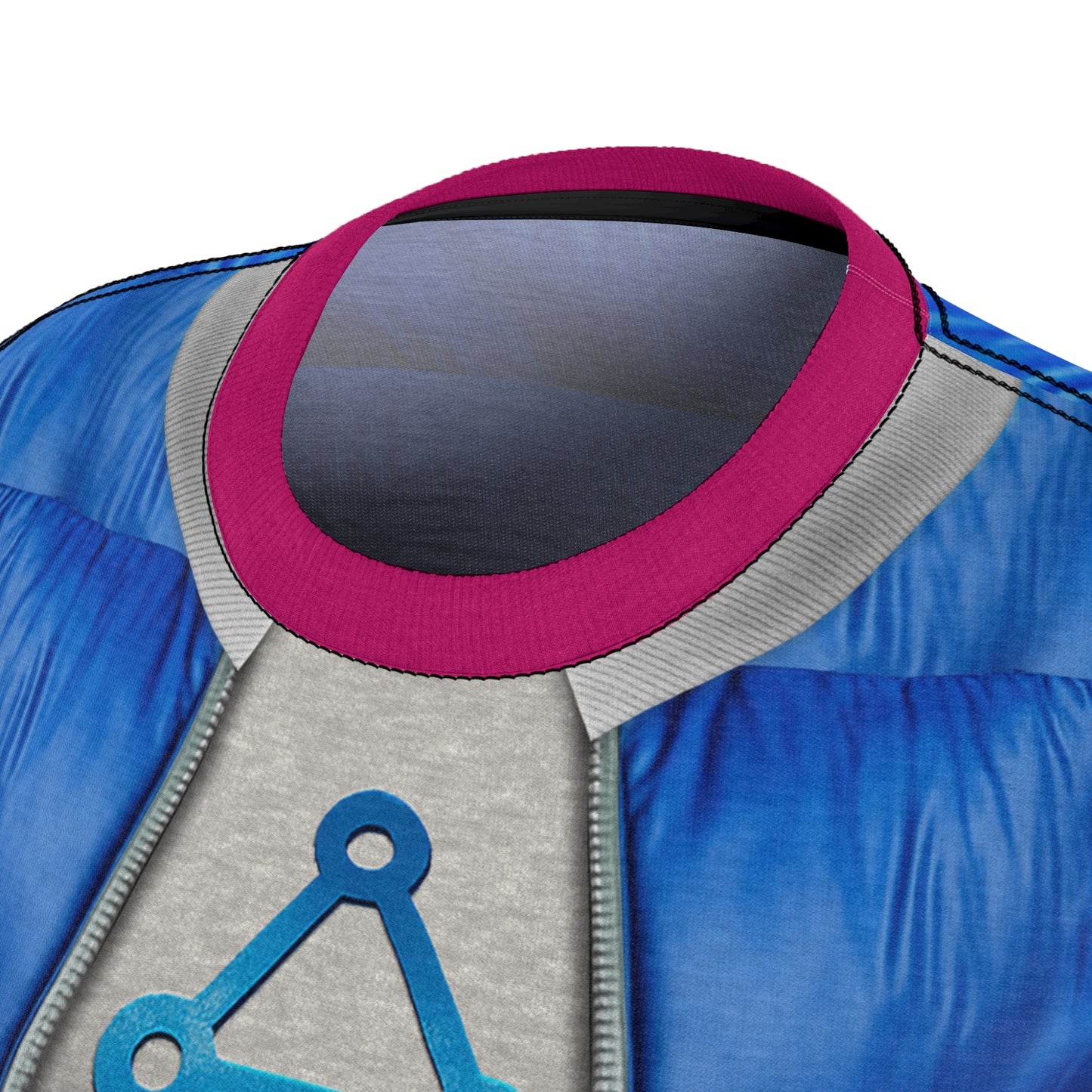 Addison Wells Blue Vest Women's Shirt, Zombies 4 Dawn of the Vampires Costume