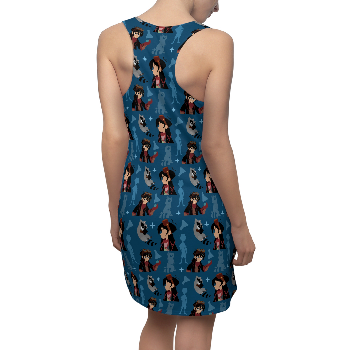 Disney Dress, Disney Character Pattern Blue Outfit, Varian Women's Dress, Tangled The Series Dress, Disney Magic Kingdom Adult Outfits