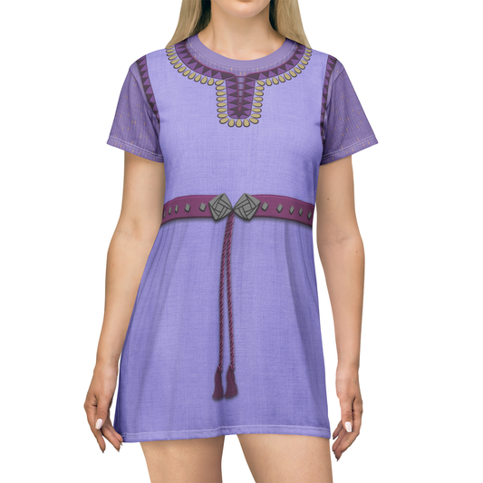 Asha Short Sleeve Dress, Wish 2023 Costume
