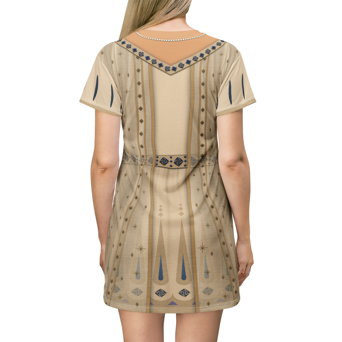 Queen Amaya Short Sleeve Dress, Wish 2023 Costume