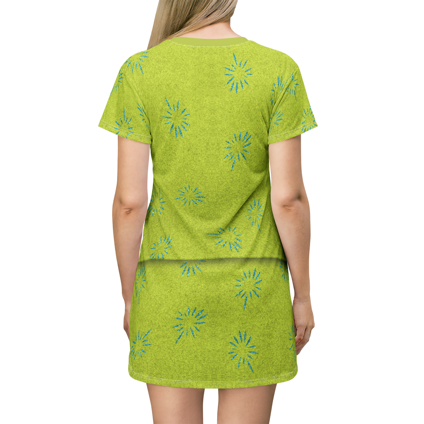 Joy Pajamas Short Sleeve Dress, Inside Out 2 Costume