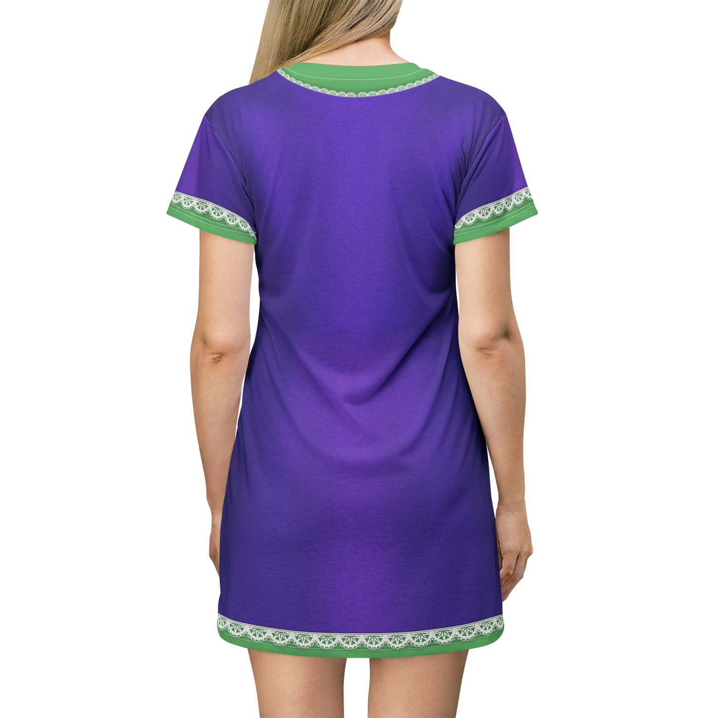 Disgust Pajamas Short Sleeve Dress, Inside Out 2 Costume