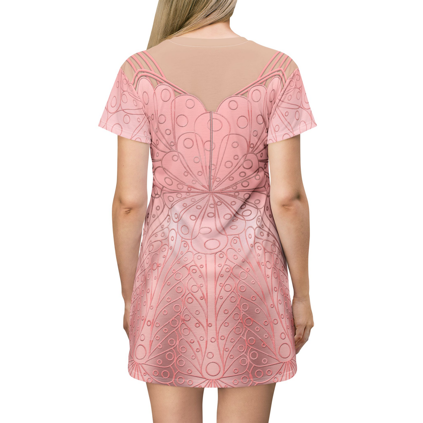 Glinda Dancing Through Life Short Sleeve Dress, Wicked Character Inspired Costume