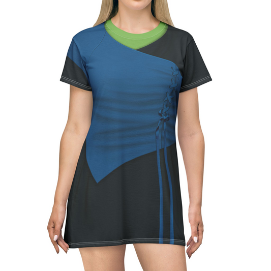 Elphaba Training Short Sleeve Dress, Wicked Character Inspired Costume