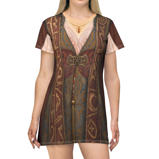 Madame Morrible Short Sleeve Dress, Wicked Character Inspired Costume
