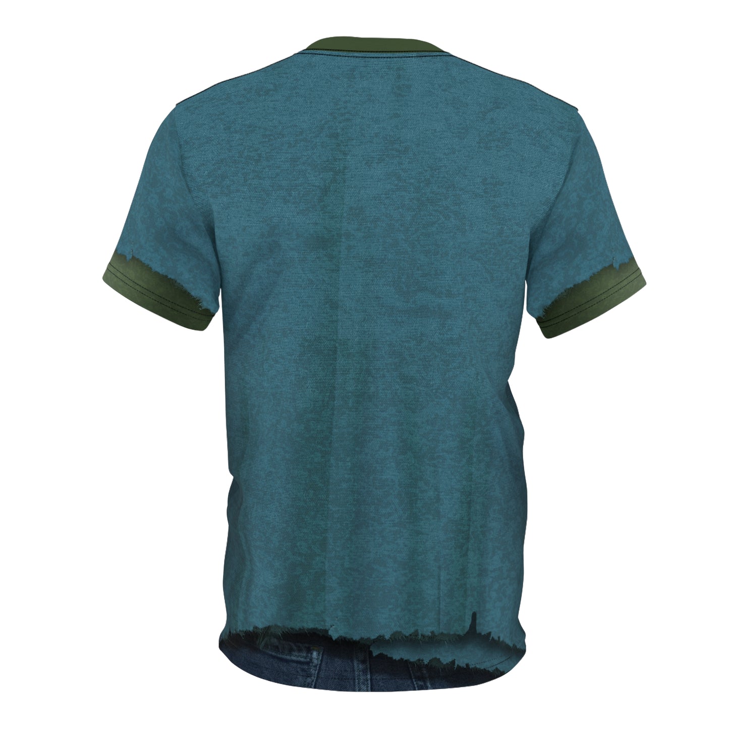 Zombie Chicken Jockey Cosplay Shirt, The Overworld Game Character Inspired Costume