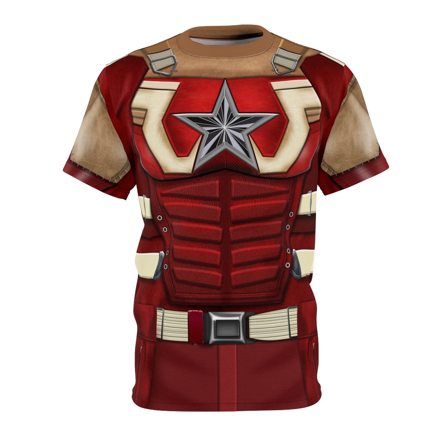 Red Guardian Shirt, Thunderbolts Character Costume