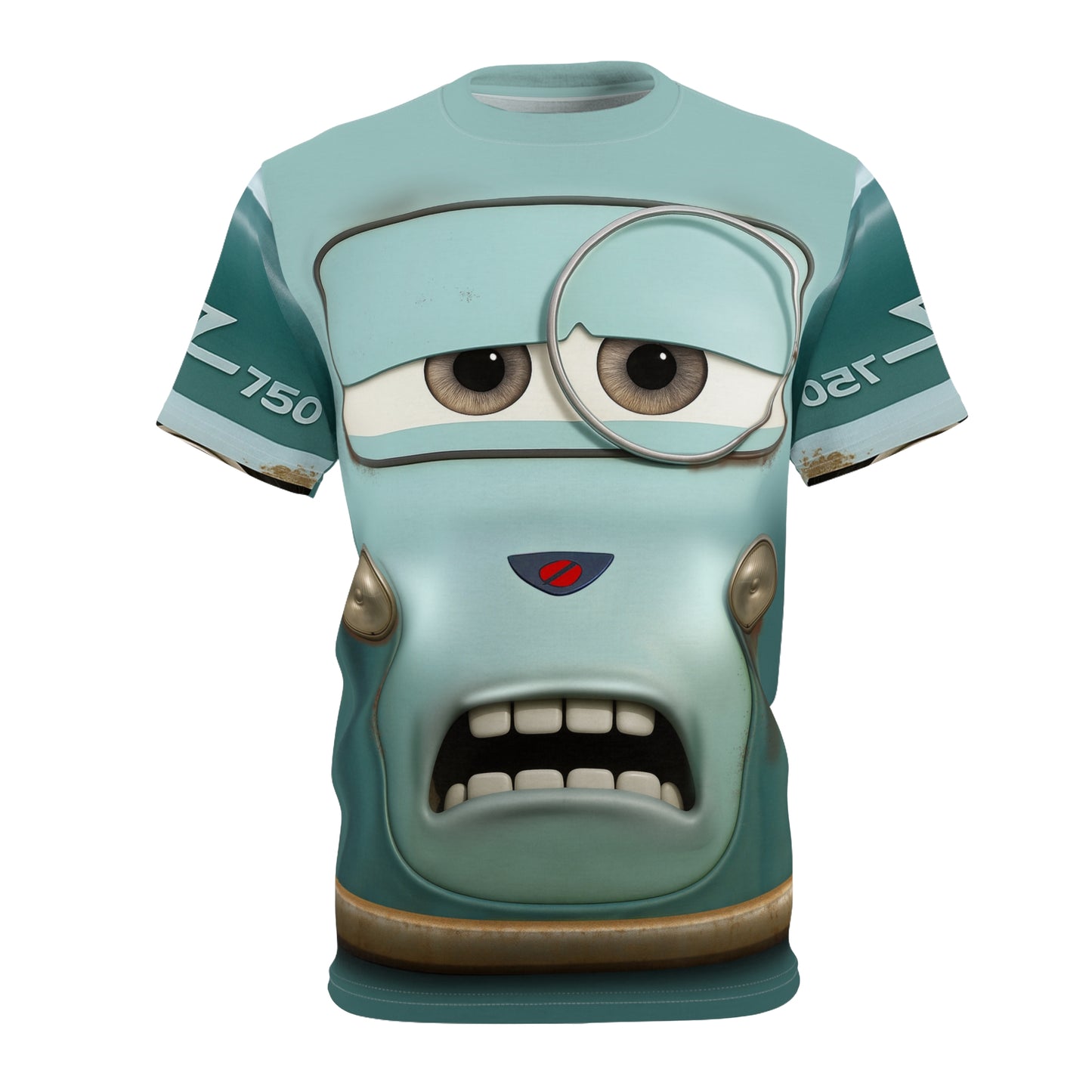 Professor Z Cars Shirt, Cars 2 Character Costume