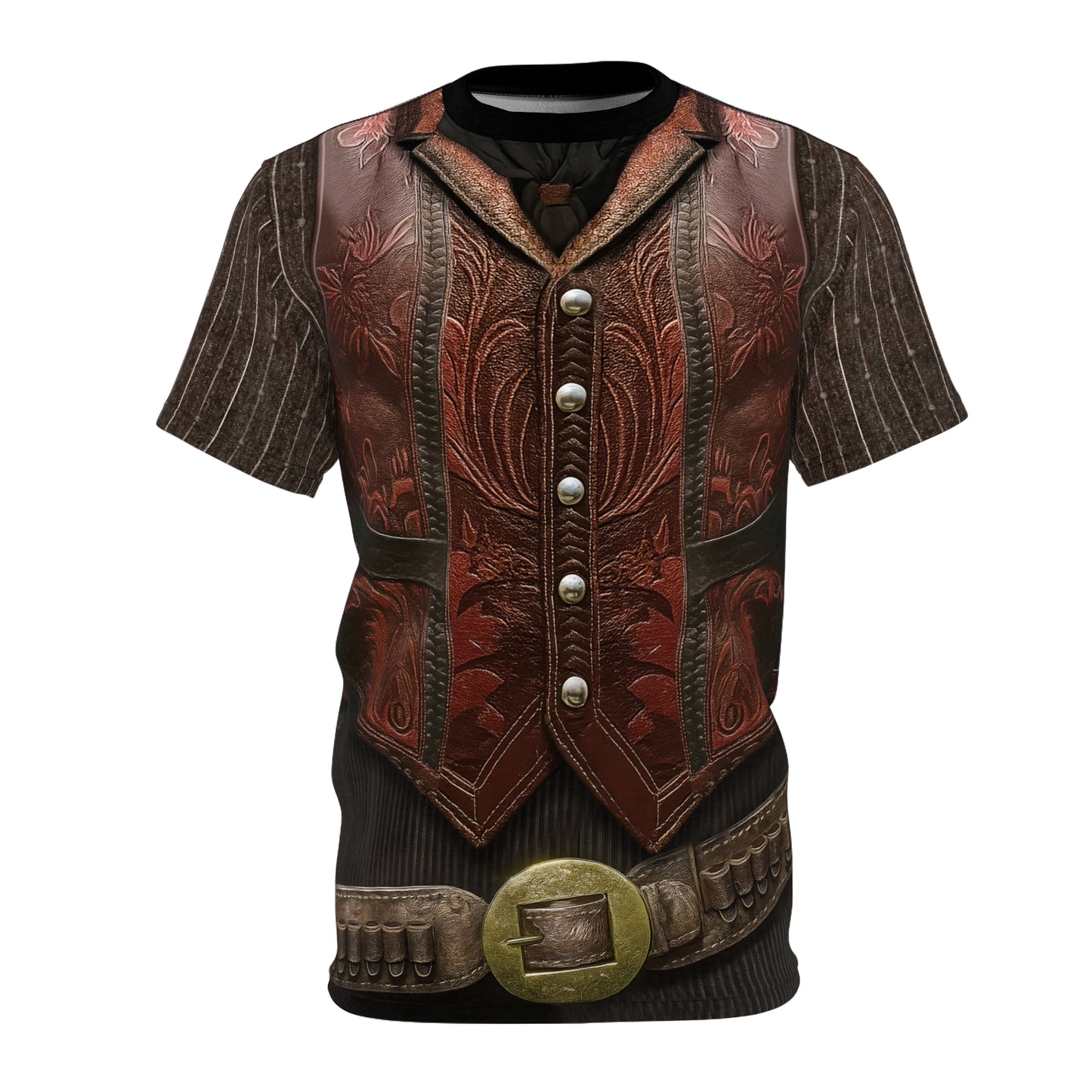 Arthur Wild West Cowboy Shirt, Red Dead Games Character Costume