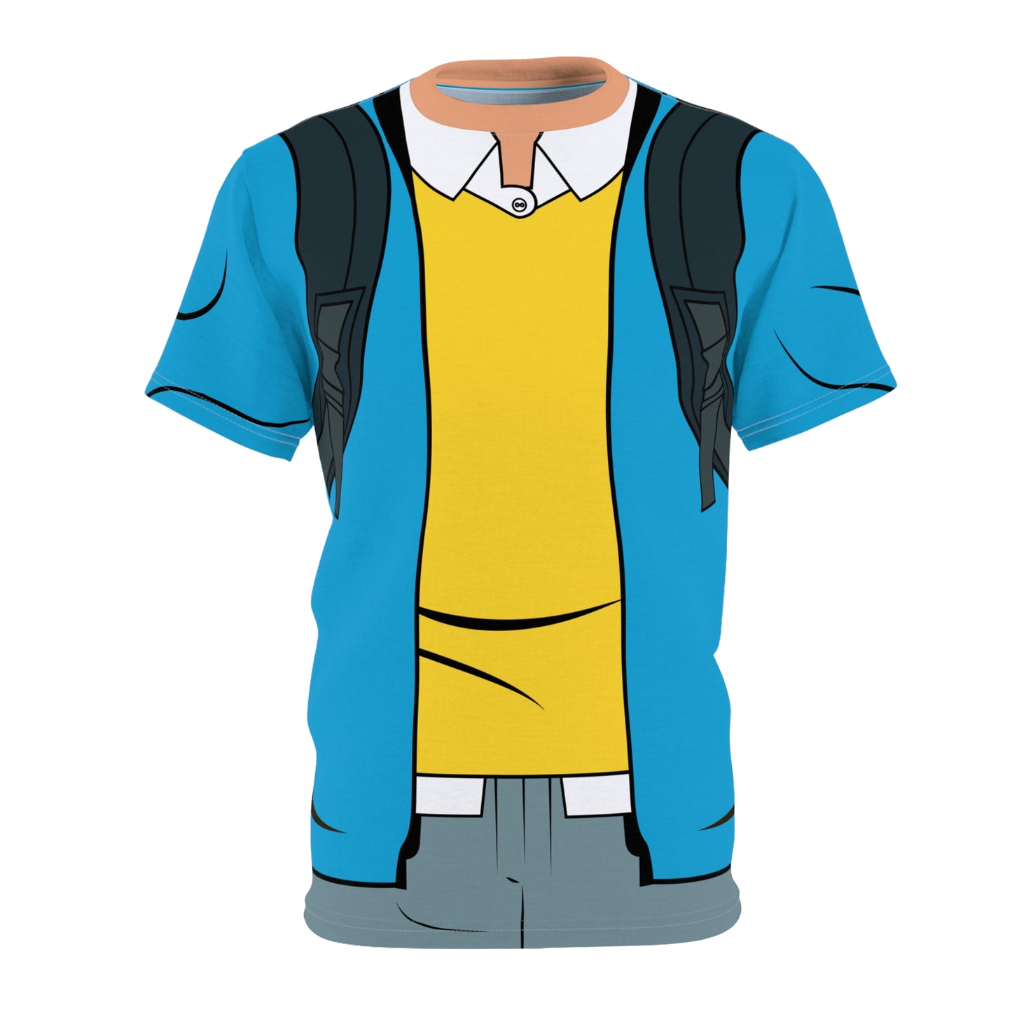 Peter Parker Blue Shirt, Your Friendly Neighborhood Spider-Man Costume