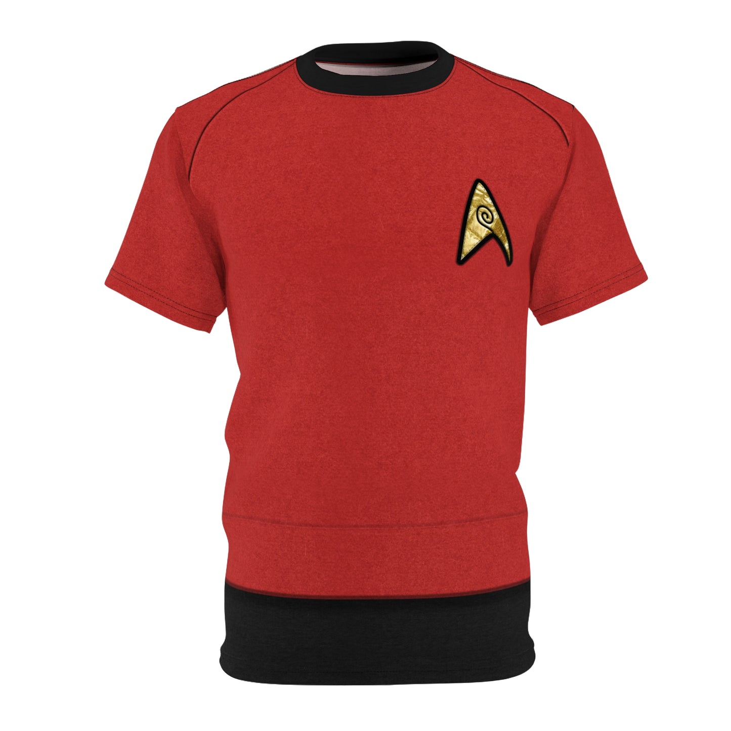 Starfleet Officer Red Uniform Shirt, Starships Costume