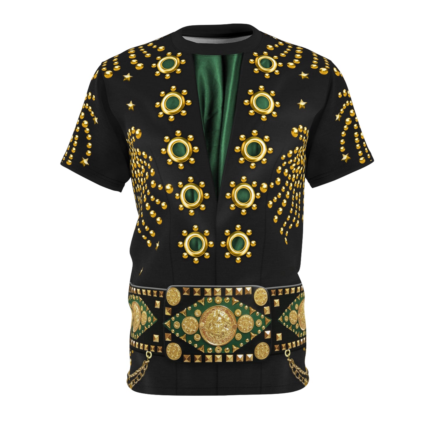 King of Rock Black Matador Shirt, Rock and Roll Legend Singer Inspired Costume