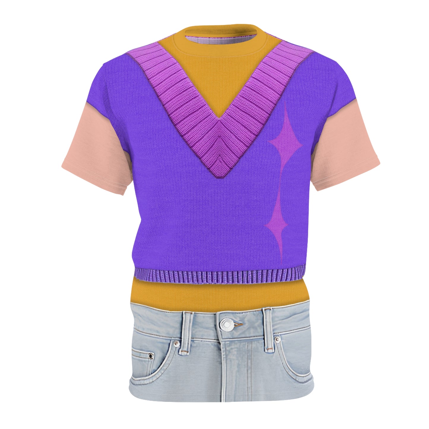 Boys Kpop Purple Style Shirt, Boy Band Korea Group Costume