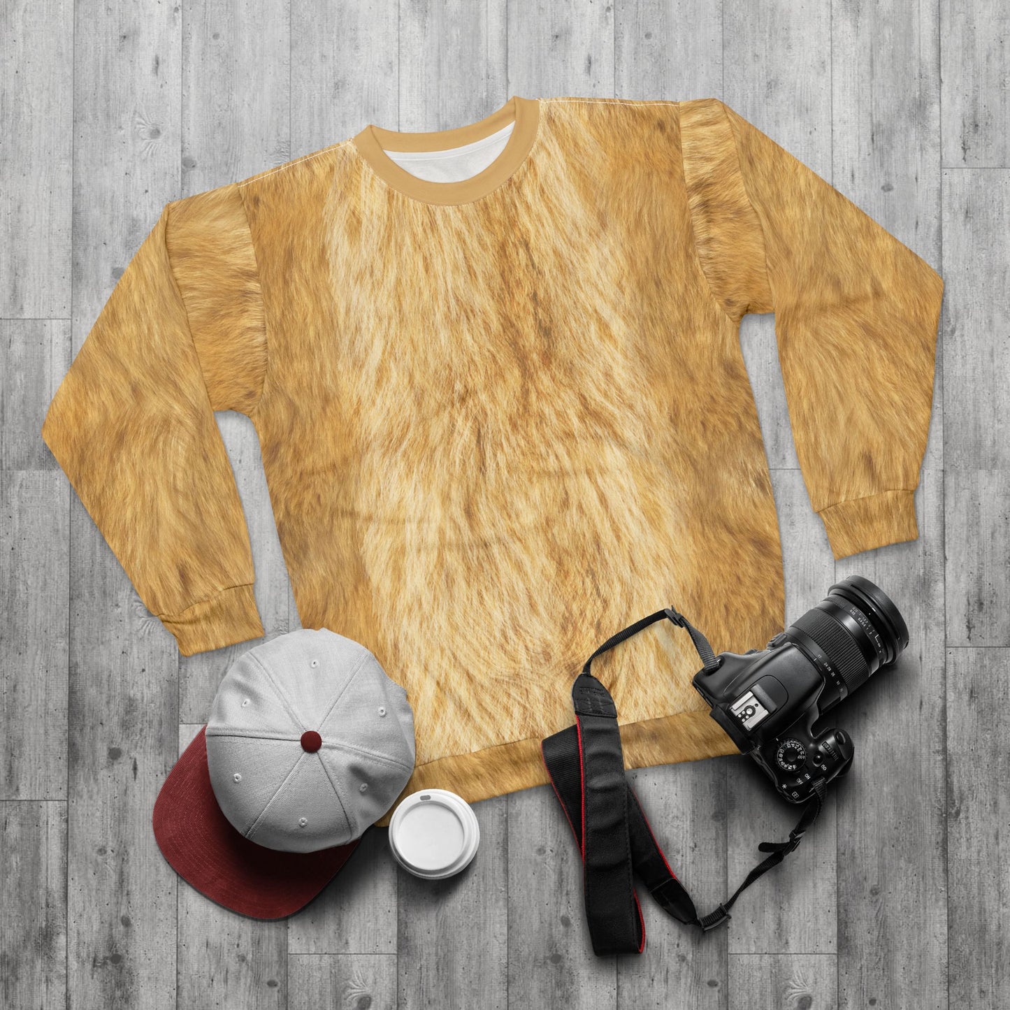 Kid Simba Long Sleeve Shirt, Mufasa Inspired Character Costume