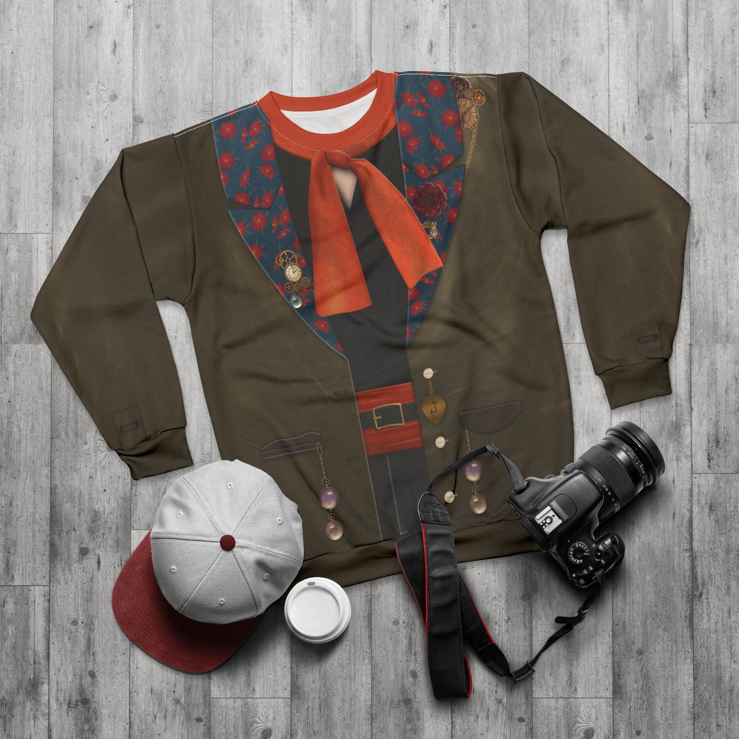 Maddox Hatter Long Sleeve Shirt, Descendants 4 The Rise of Red Costume