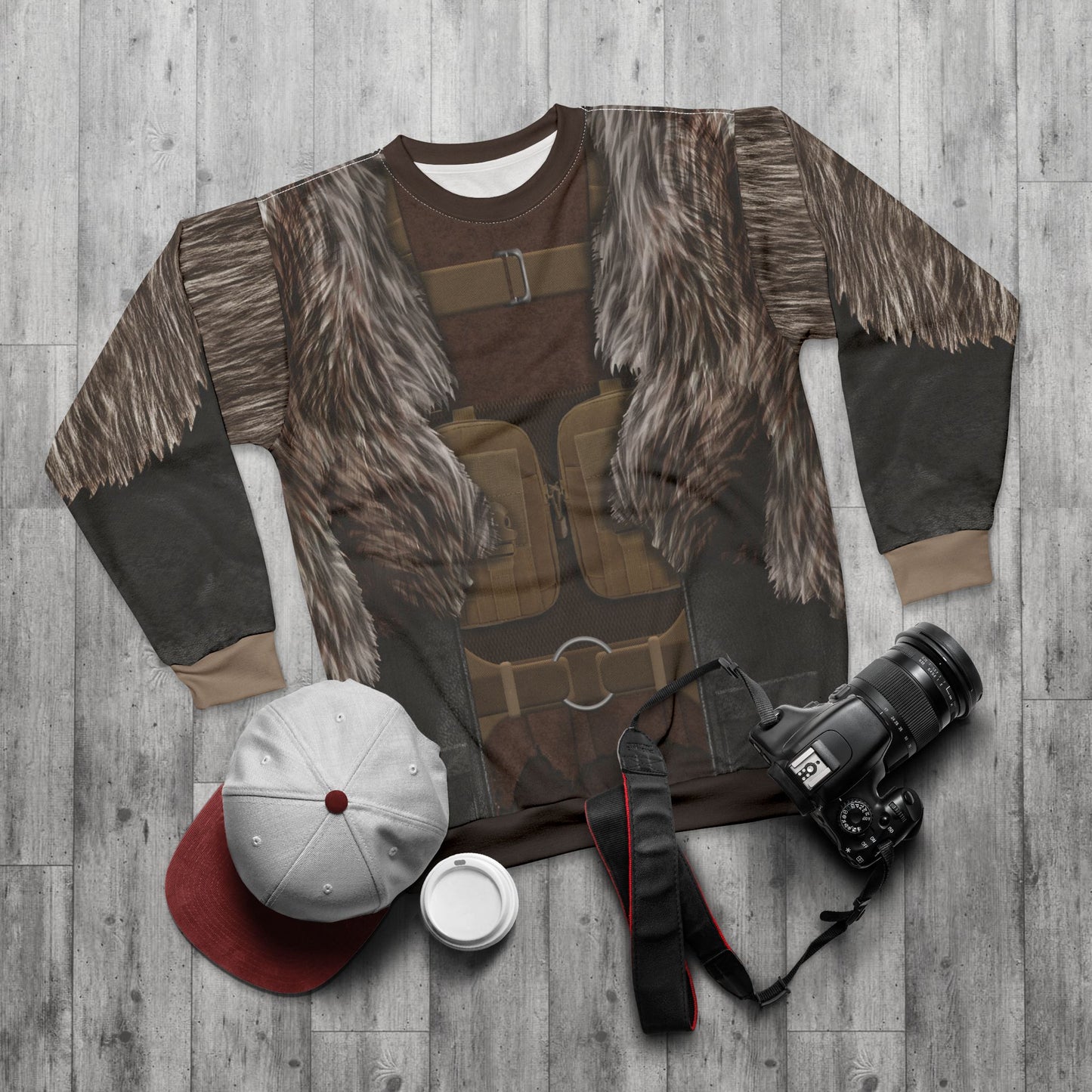 Sabretooth Long Sleeve Shirt, Deadpool & Wolverine Costume