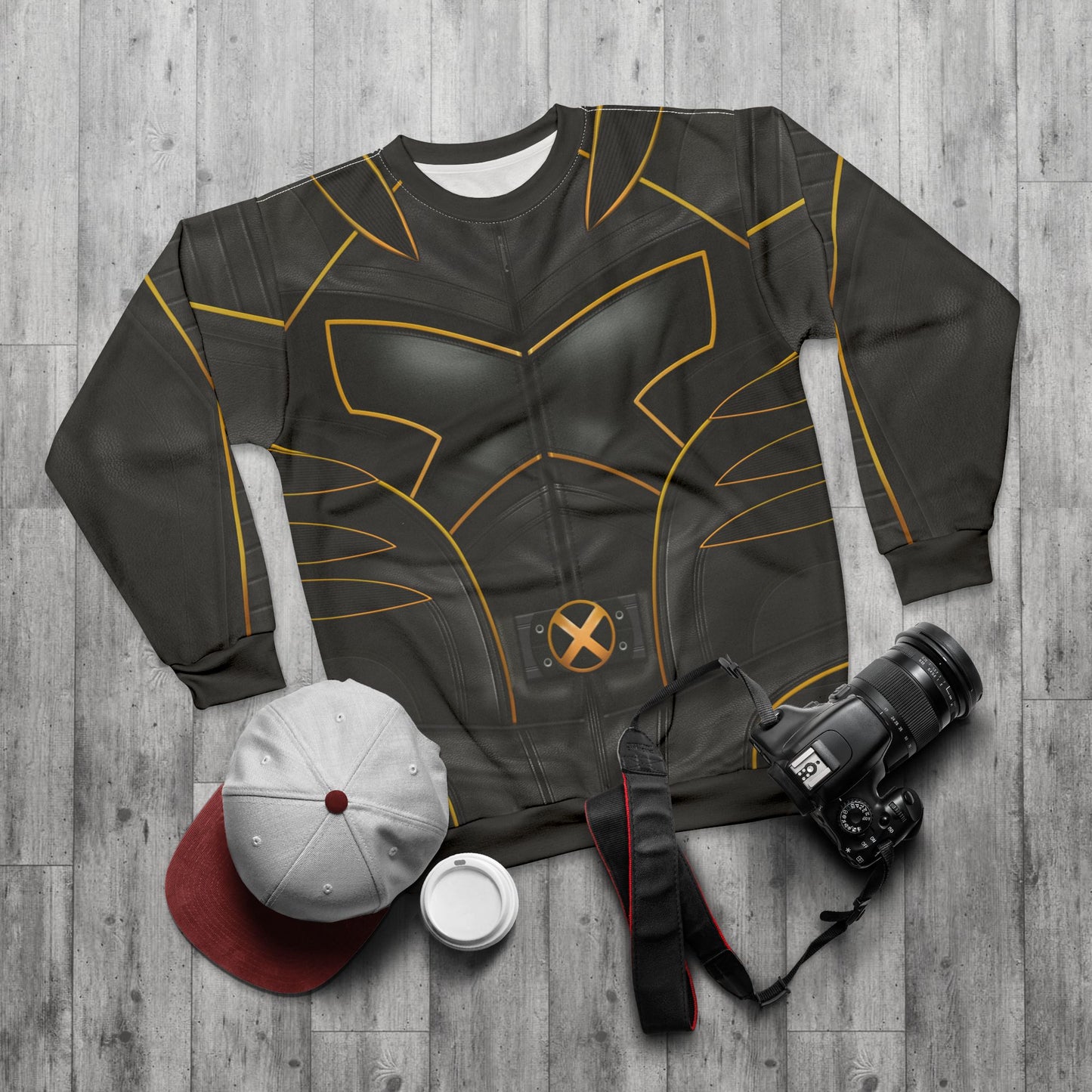Wolverine Fight Suit Long Sleeve Shirt, X-Men Costume