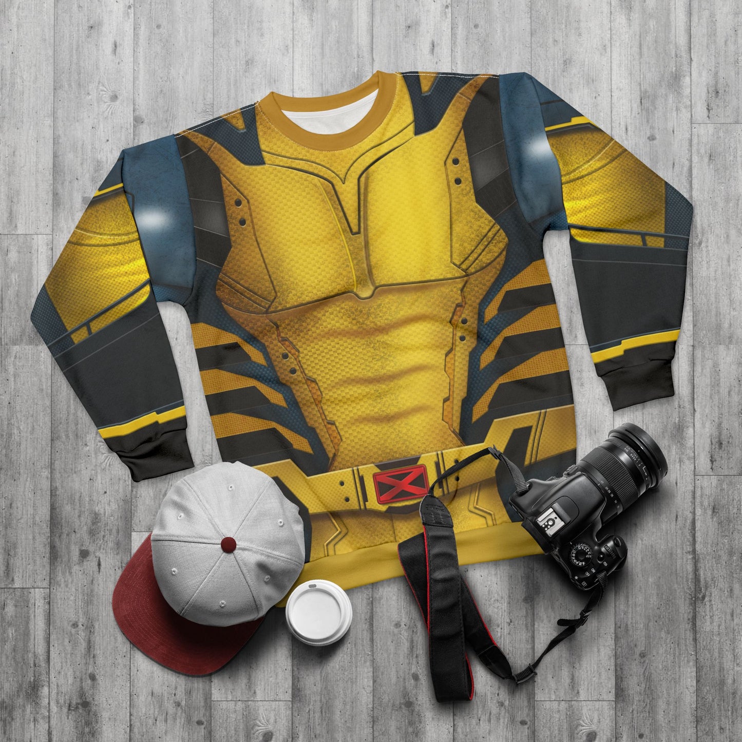 Wolverine Long Sleeve Shirt, Deadpool & Wolverine Costume