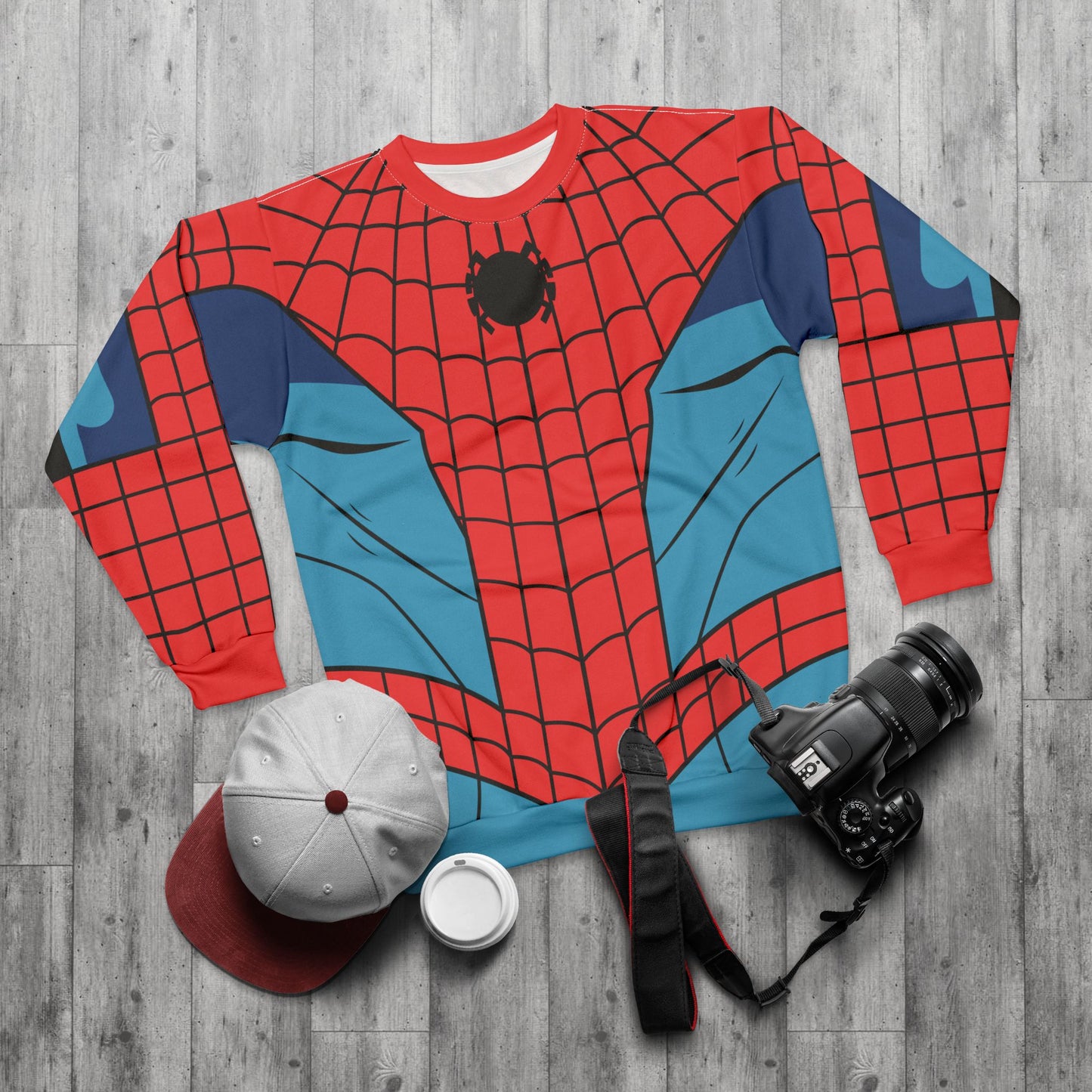 Spider-Man Red Suit Long Sleeve Shirt, Your Friendly Neighborhood Spider-Man Costume