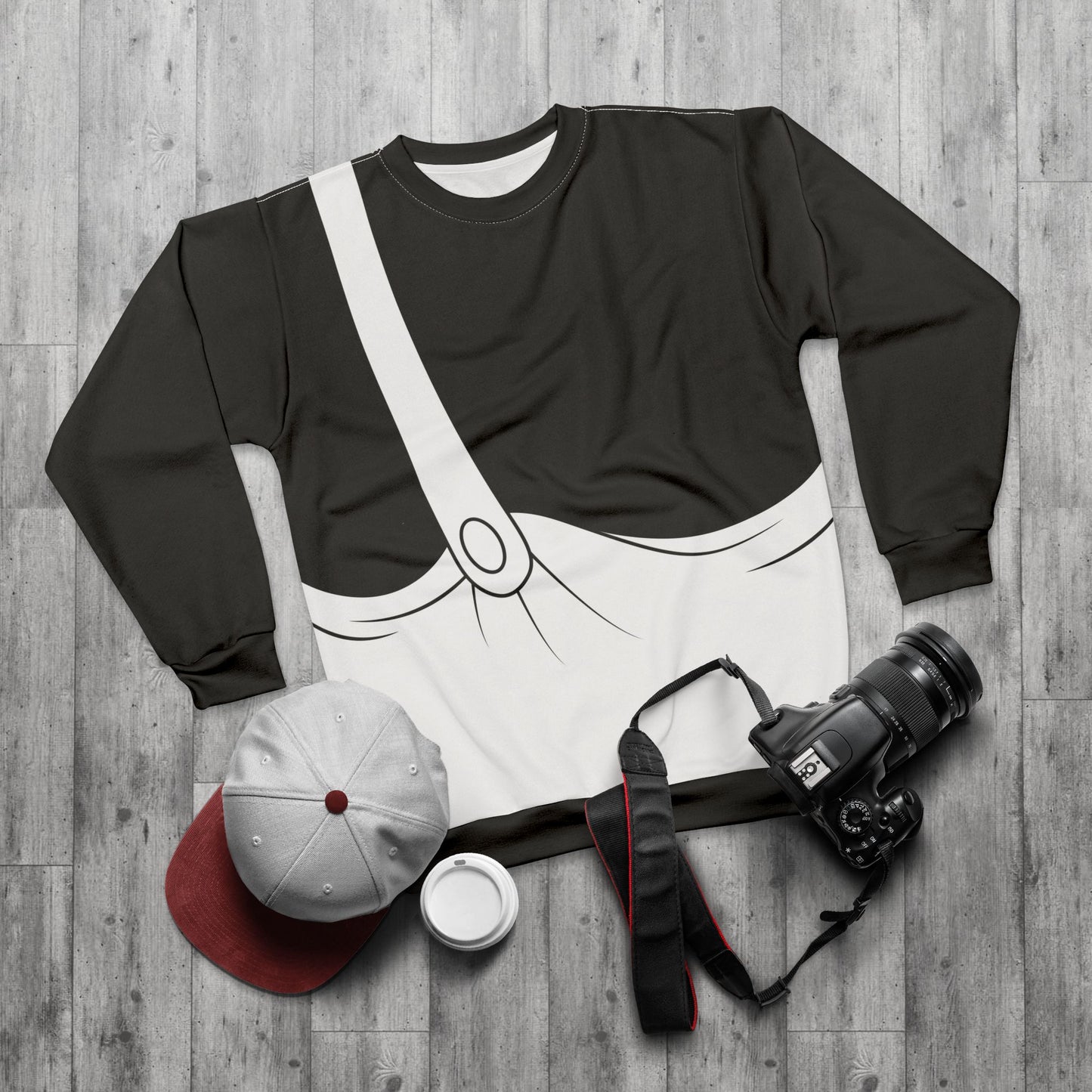Pete Long Sleeve Shirt, Steamboat Willie Costume