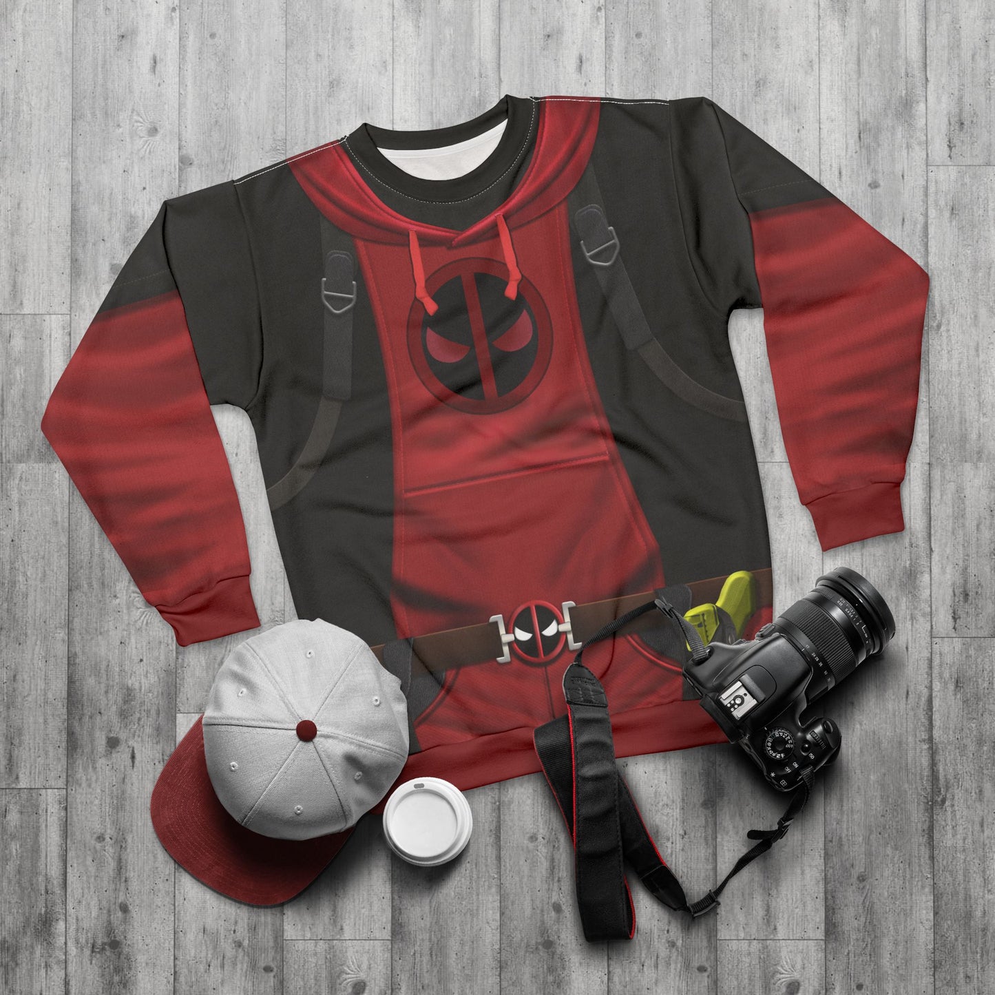 Kidpool Long Sleeve Shirt, Deadpool & Wolverine Costume