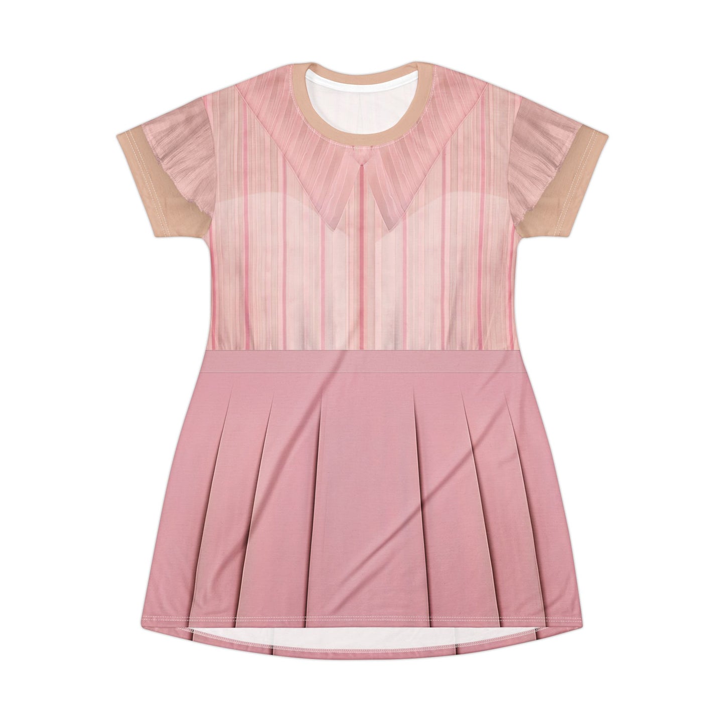 Glinda Defying Gravity Short Sleeve Dress, Wicked Character Inspired Costume