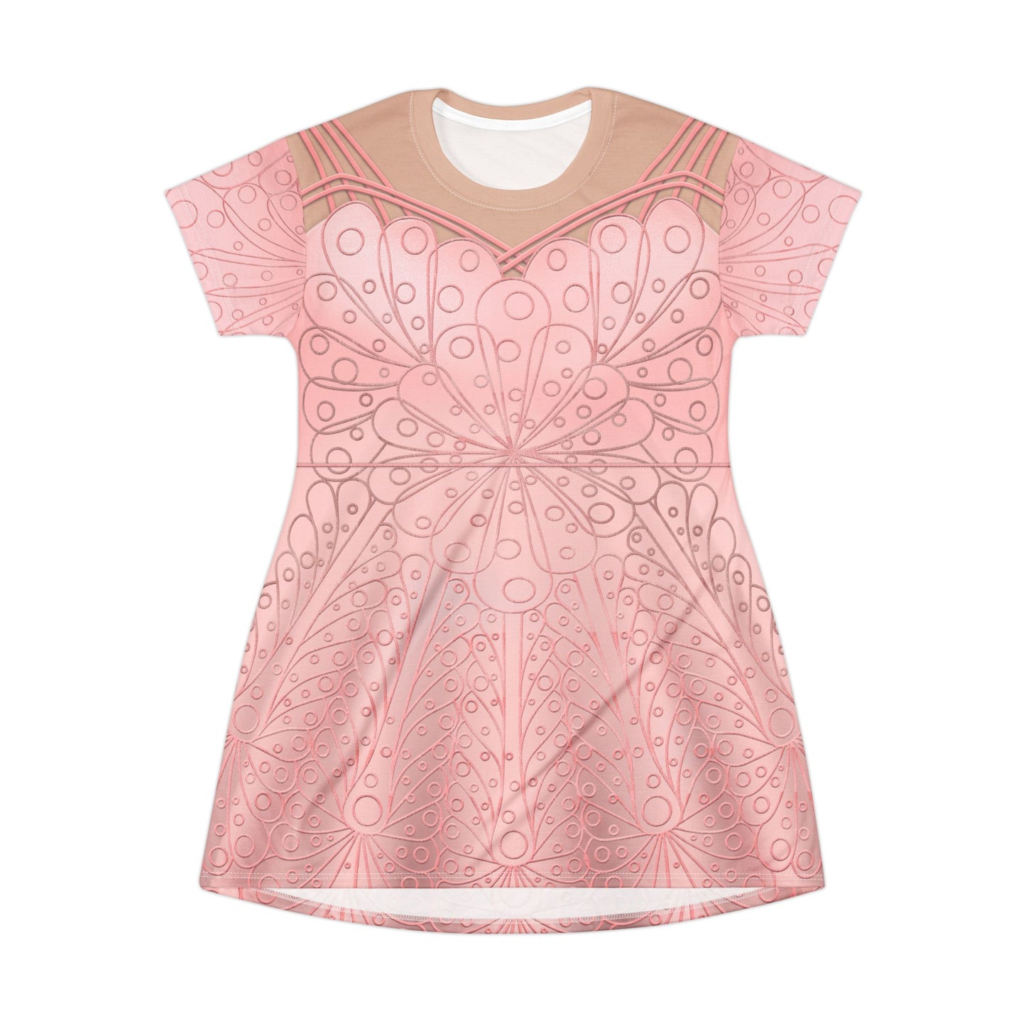 Glinda Dancing Through Life Short Sleeve Dress, Wicked Character Inspired Costume