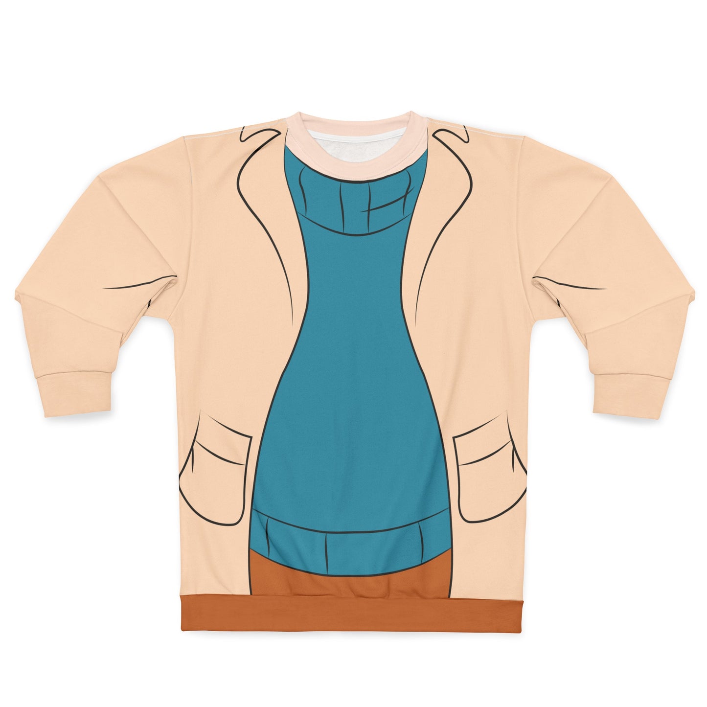 Monterey Jack Long Sleeve Shirt, Chip 'n Dale Rescue Rangers Costume