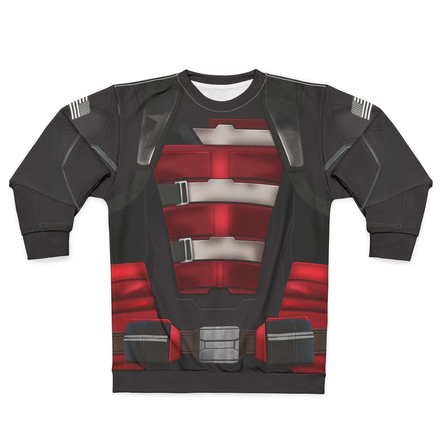 U.S. Agent Long Sleeve Shirt, Thunderbolts Character Costume